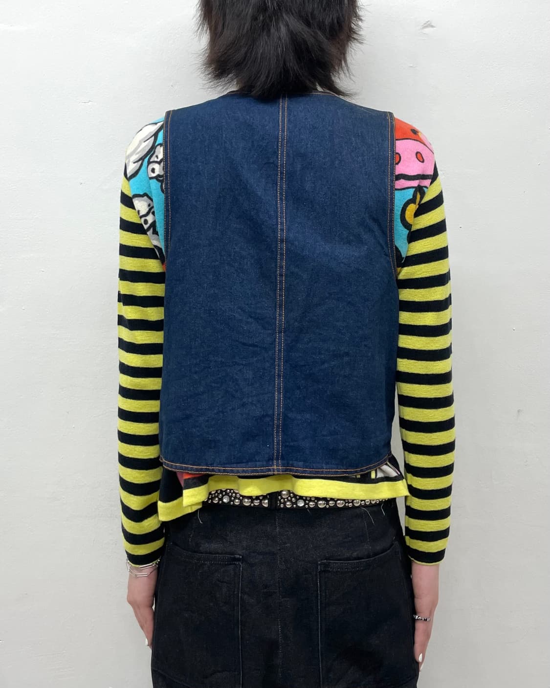 Korean Boy Scout Waffen Denim Best 상품이미지2