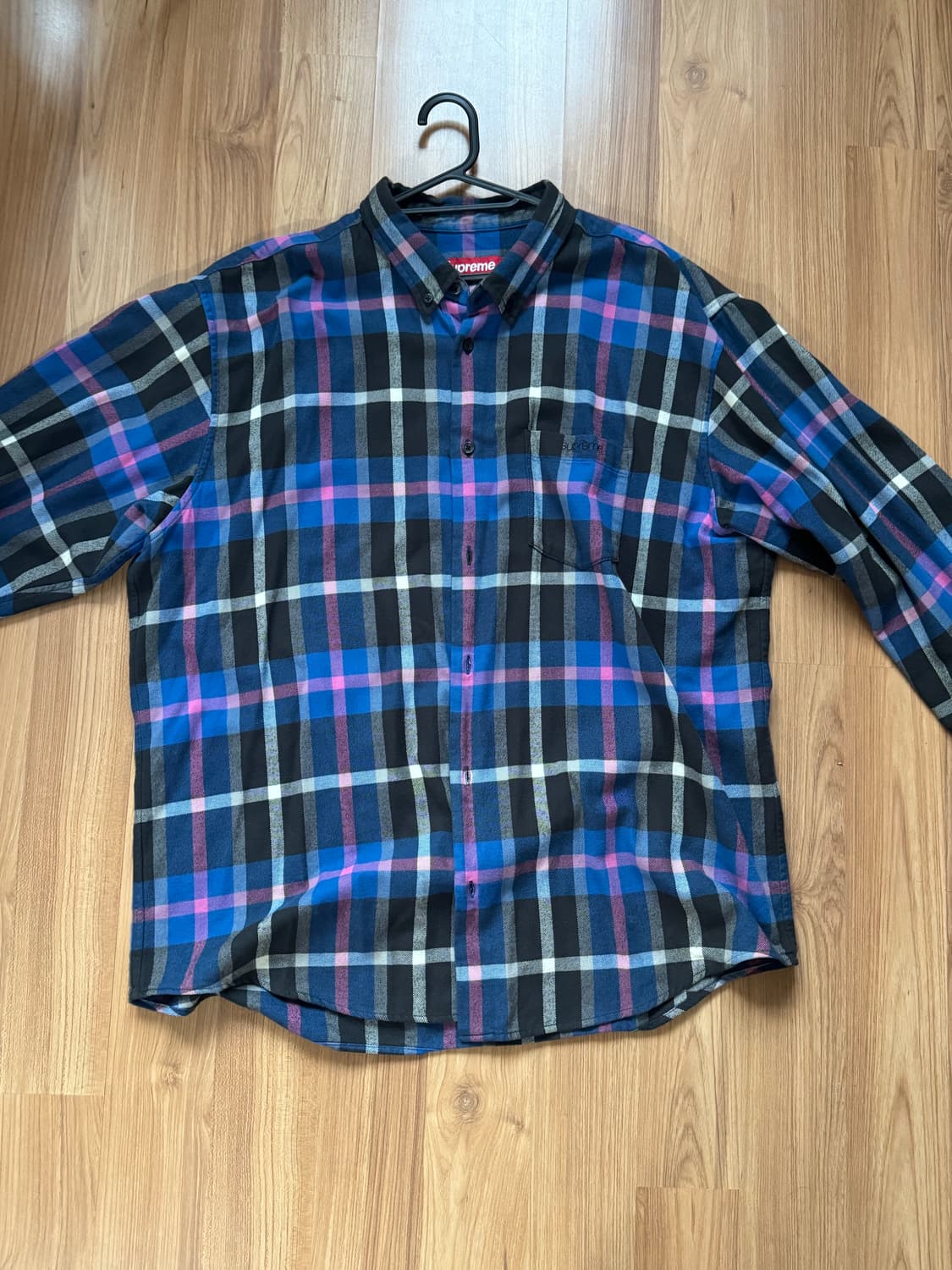 슈프림 플란넬 셔츠 xl 상품이미지1