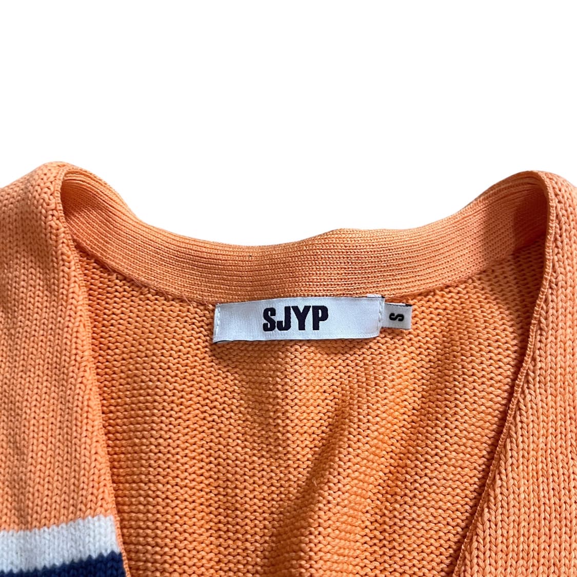 SJYP 스트라이프 가디건 S 상품이미지6