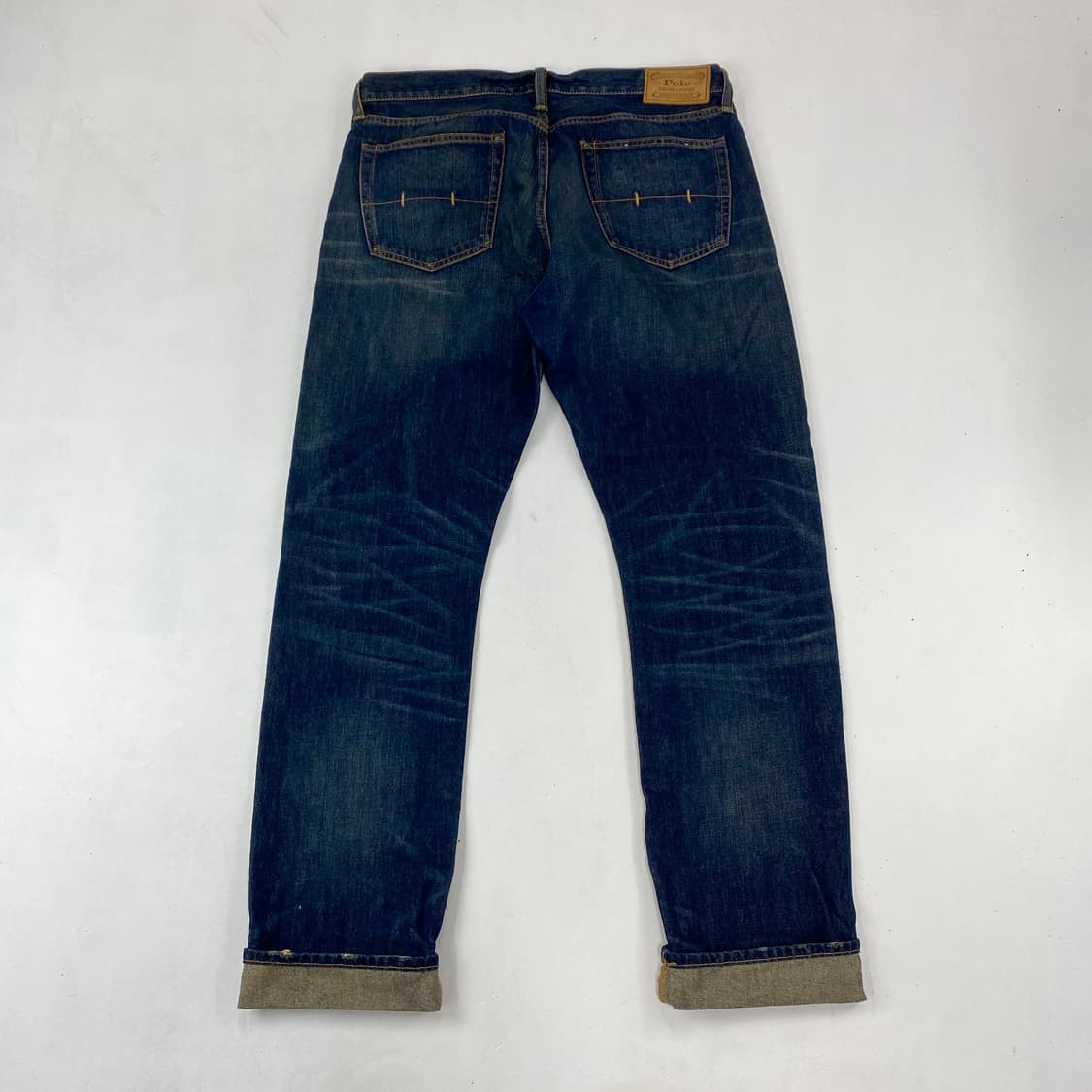 폴로 워싱 스트레이트 데님 진 (34) 상품이미지3