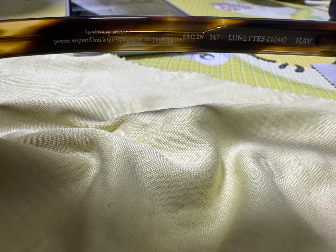 래쉬 루네뜨 01 44mm 하바나 색상 안경 상품이미지5