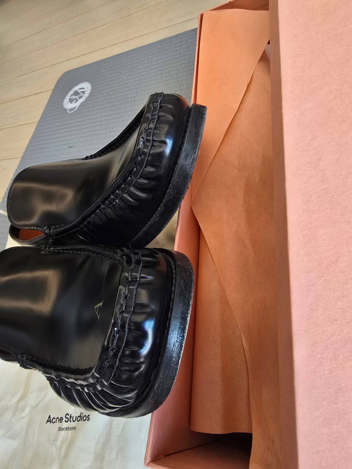 아크네스튜디오 A S 로퍼 블랙 43 상품이미지5