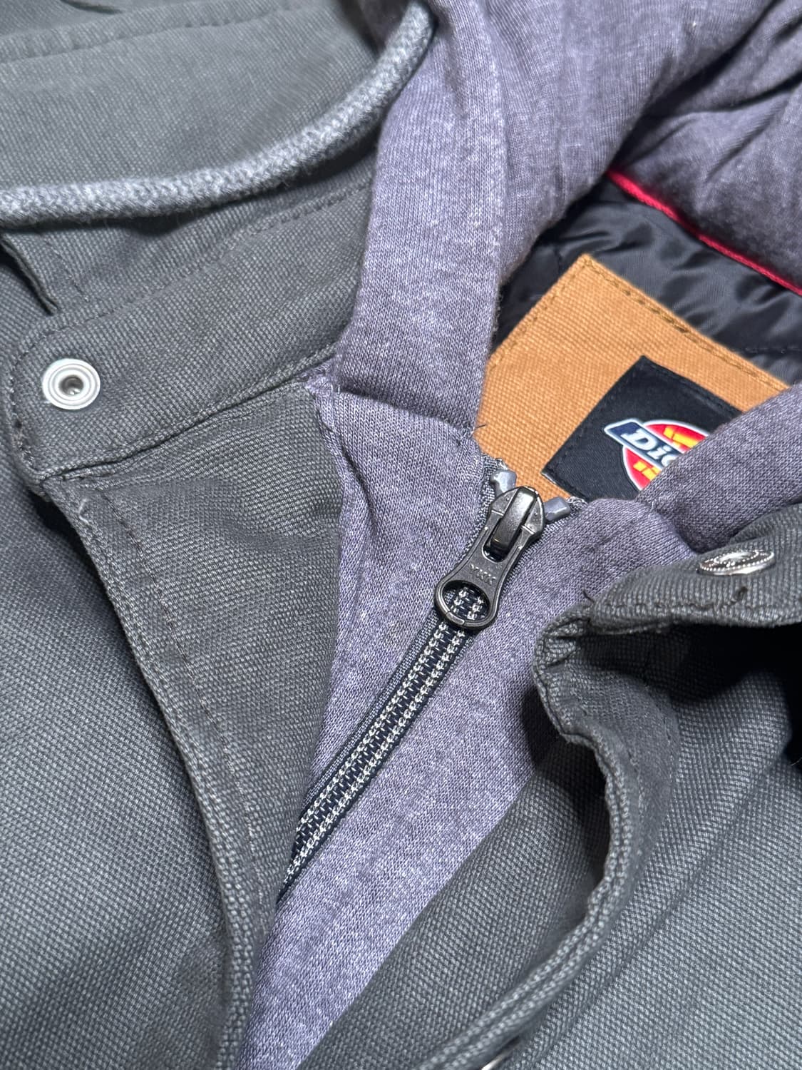 (M)디키즈 후드 워크 자켓 슬레이트그레이 상품이미지3