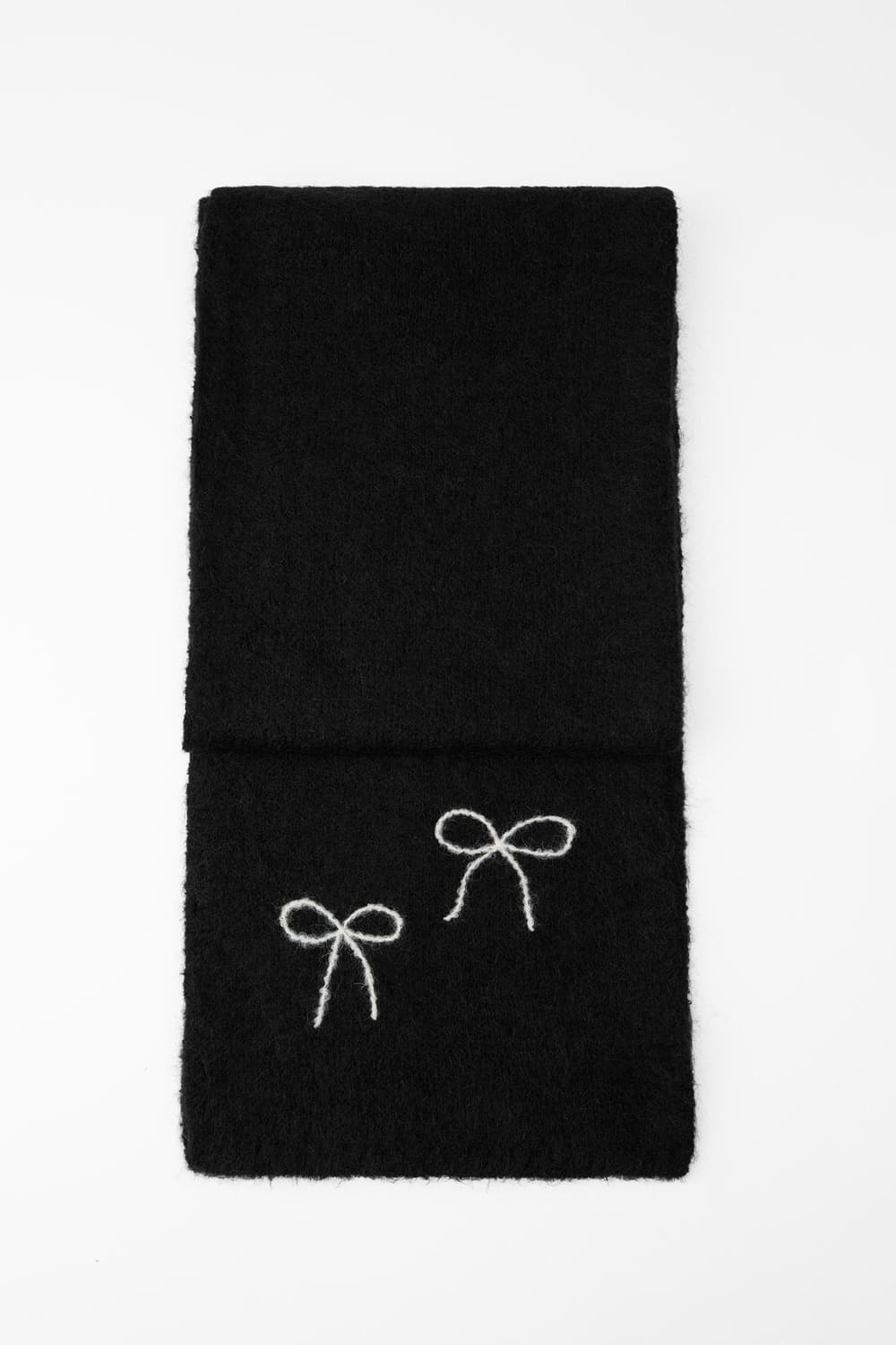 *가격조정X/판매중단예정* 자라 니트 리본 머플러 목도리 상품이미지1