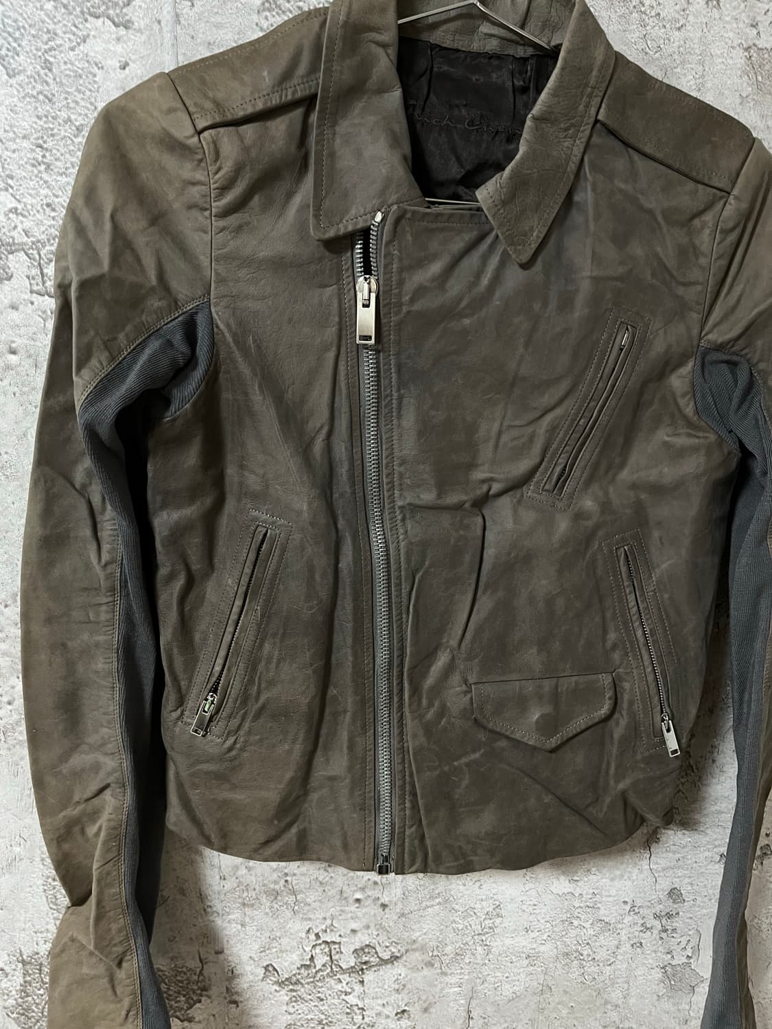 릭오웬스 Olmar & Mirta 가죽자켓 상품이미지4