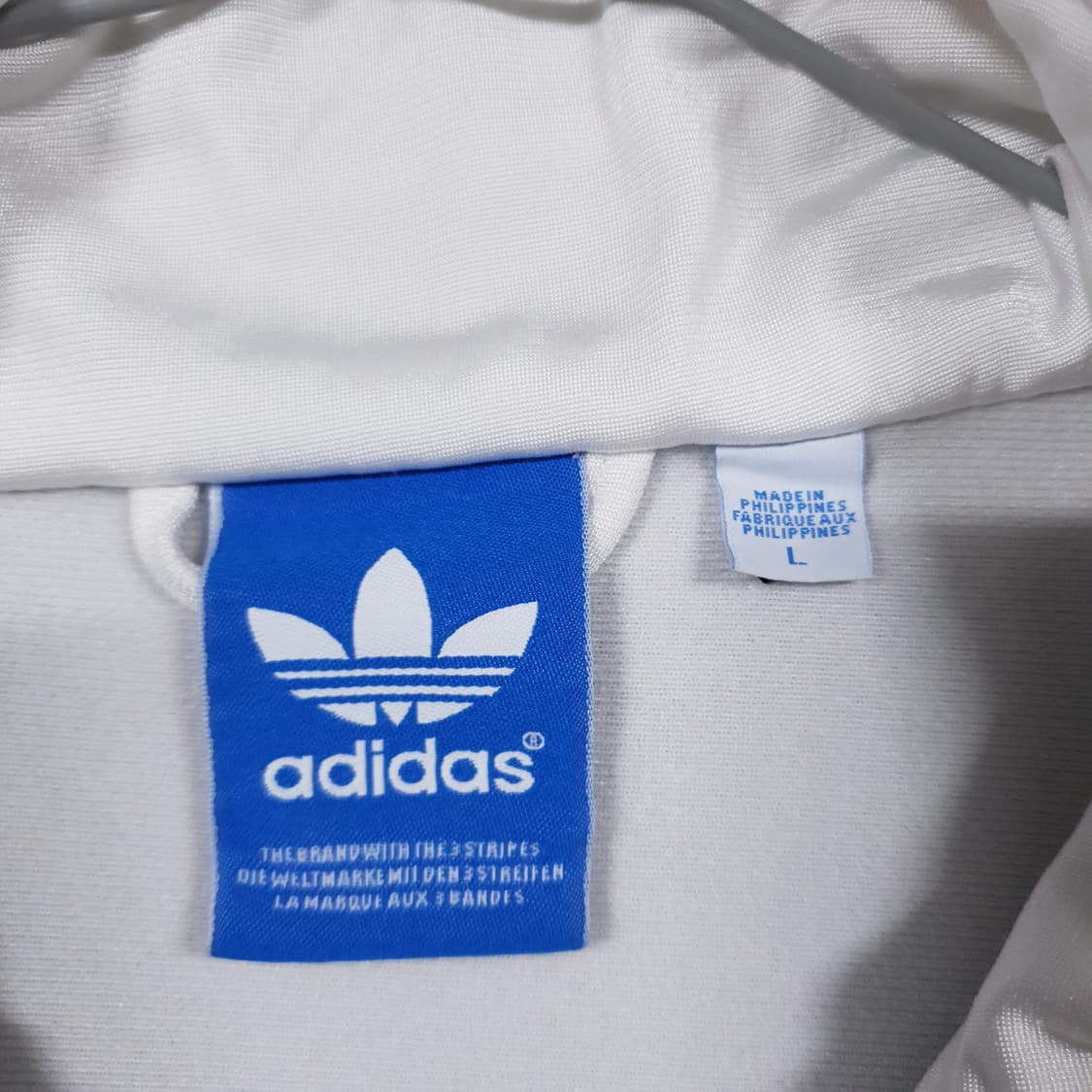 실측 XL) 아디다스 희귀 대장급 유로파 파이어버드 트랙탑 져지 화이트 상품이미지6