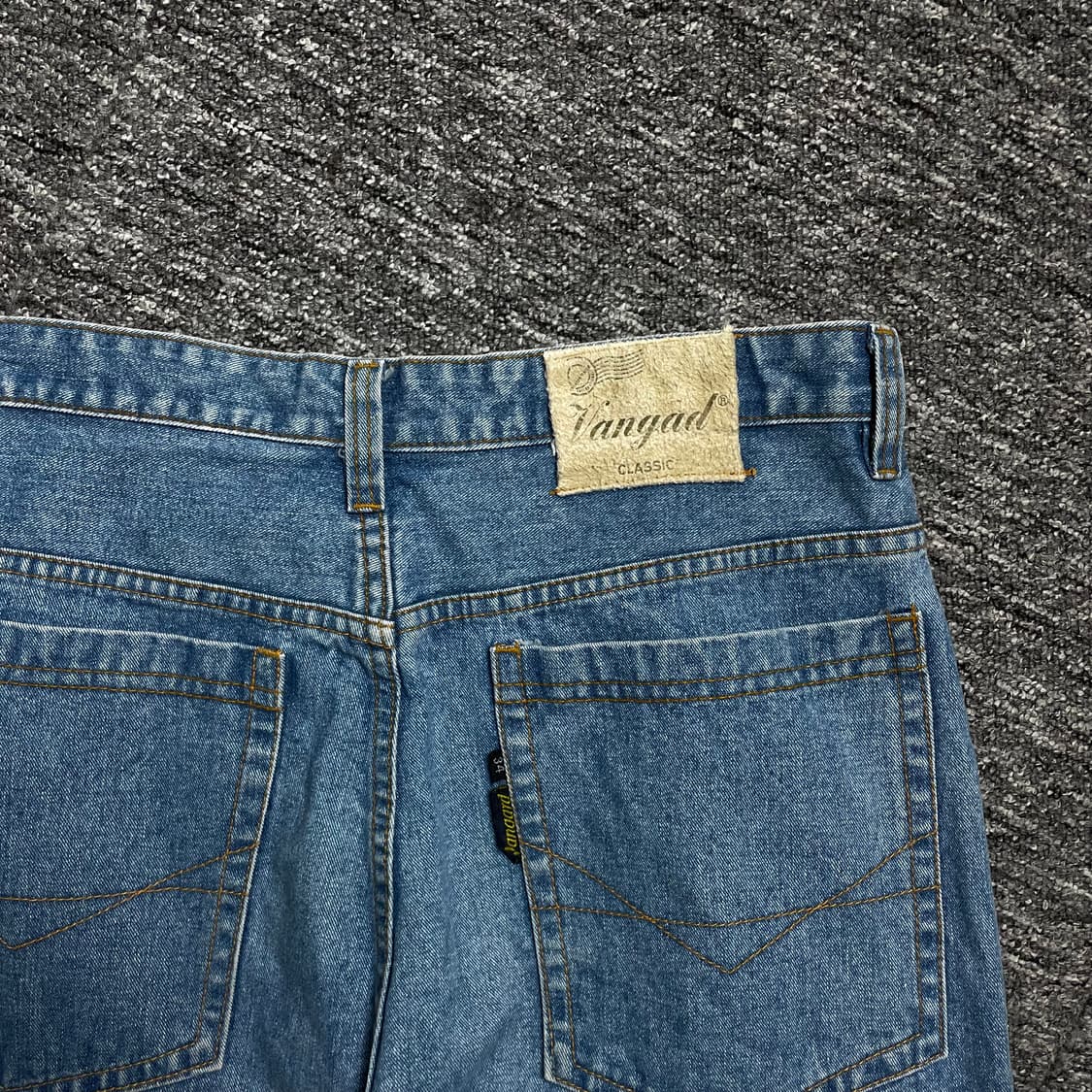 빈티지 카고 퍼티그 데님 와이드 팬츠o 1747 상품이미지4