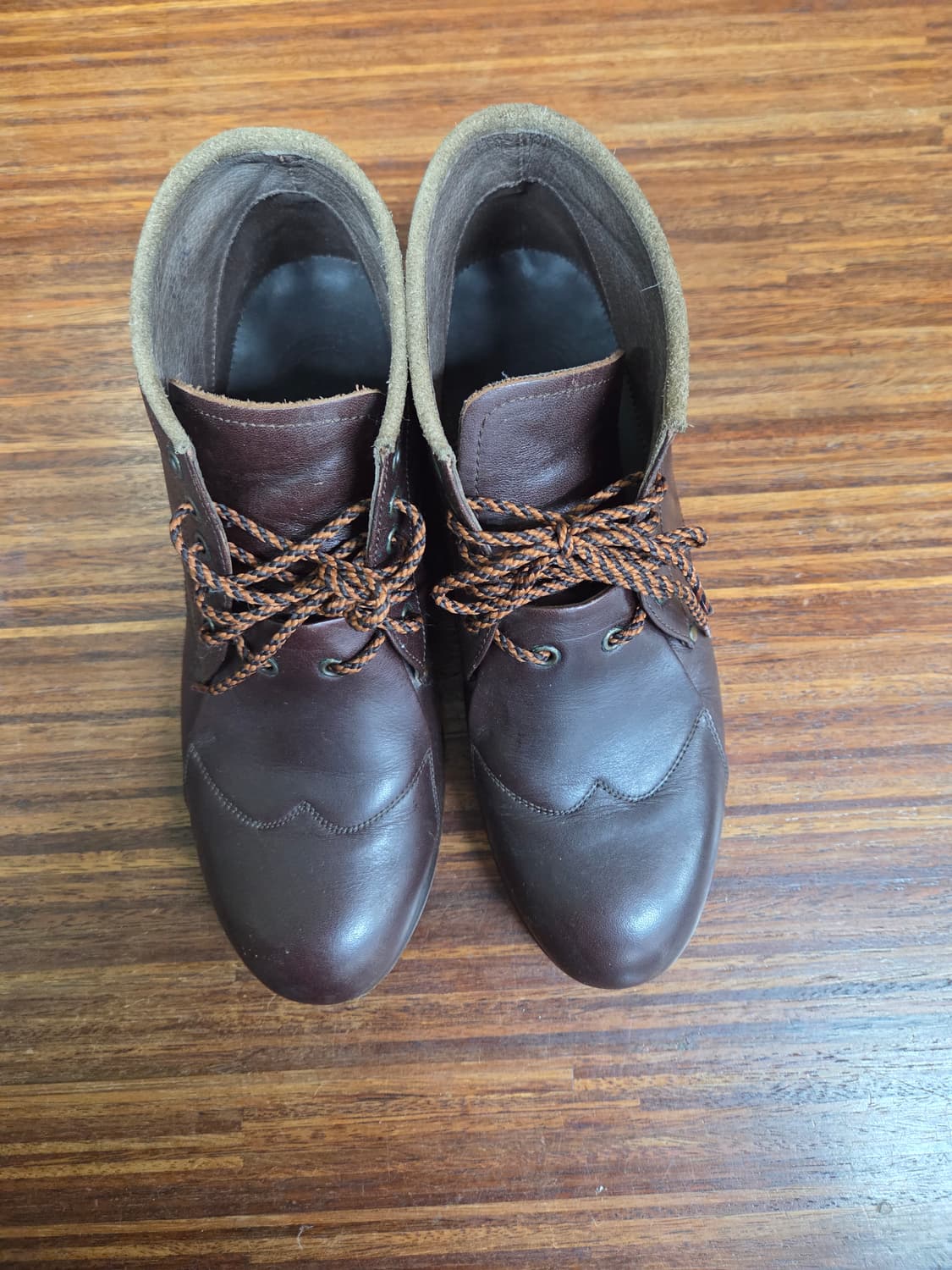 커스텀멜로우 빈티지 드레스 미드 가죽부츠 265 상품이미지3