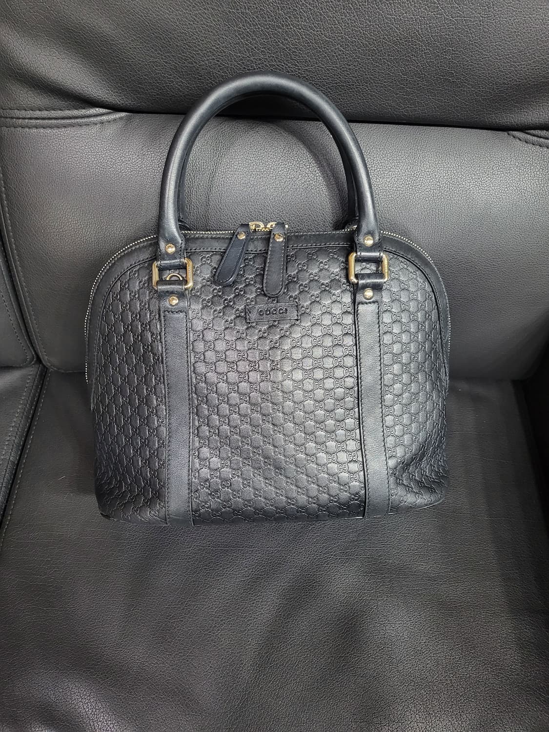 구찌 마이크로시마 미니돔 토트백 상품이미지1