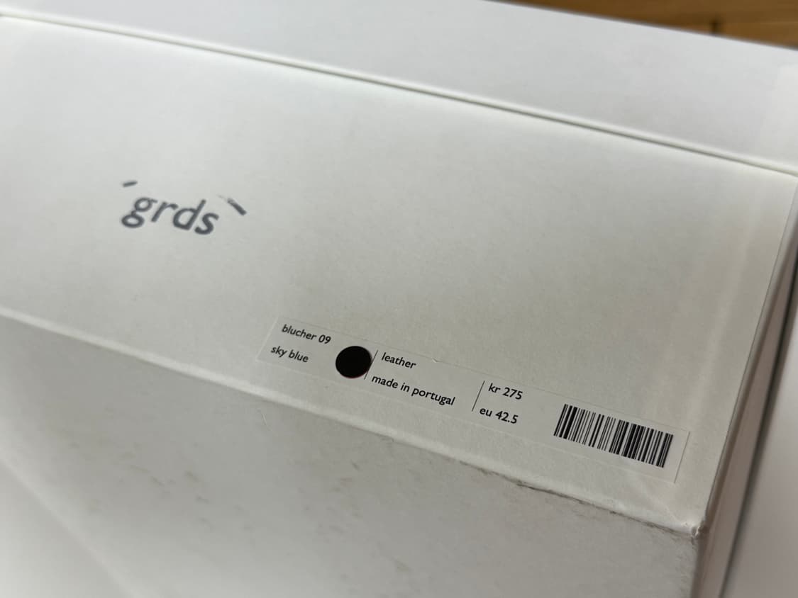 (275) grds blucher 09 sky blue 상품이미지4