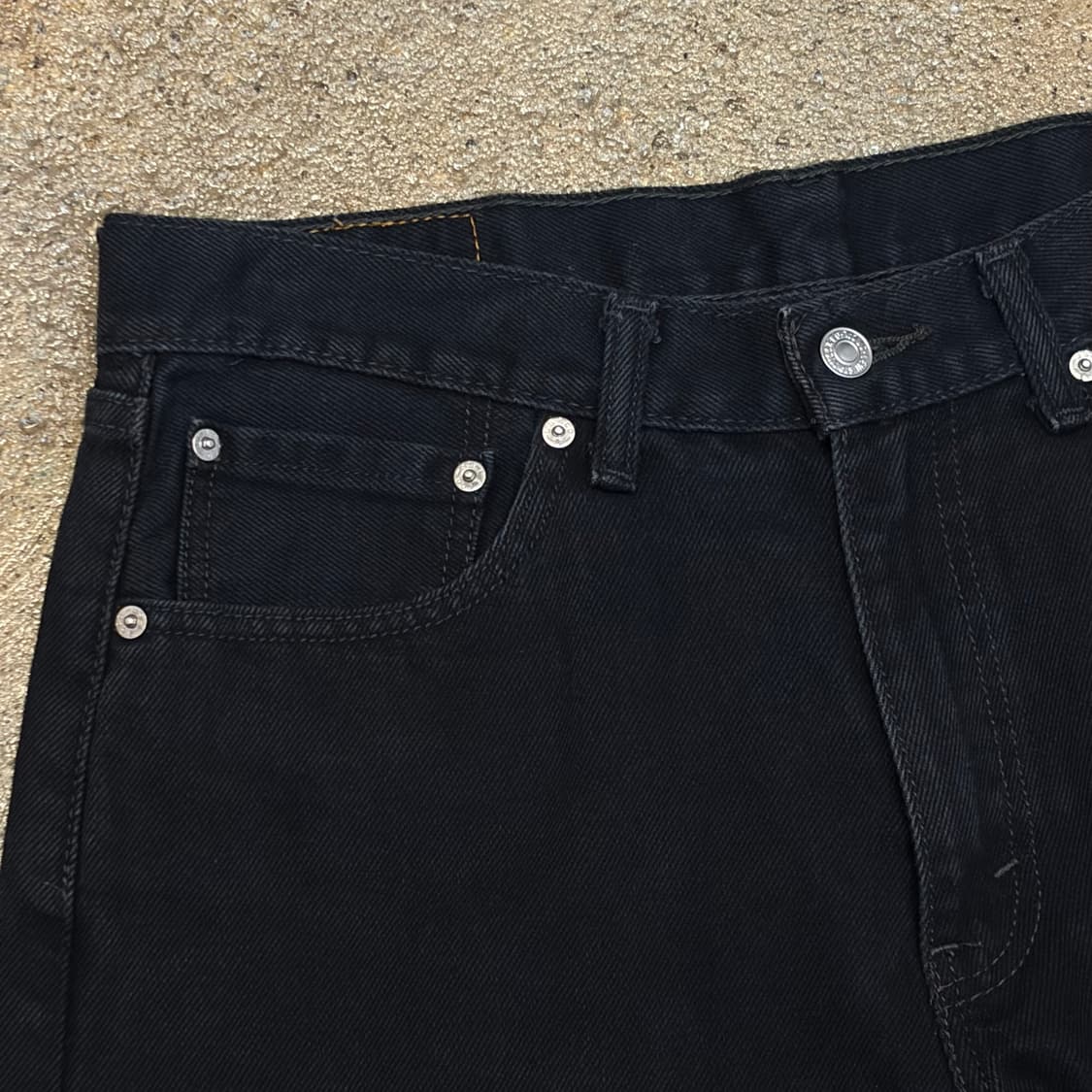 00s 미국 빈티지 리바이스 505 블랙진 청바지 상품이미지3
