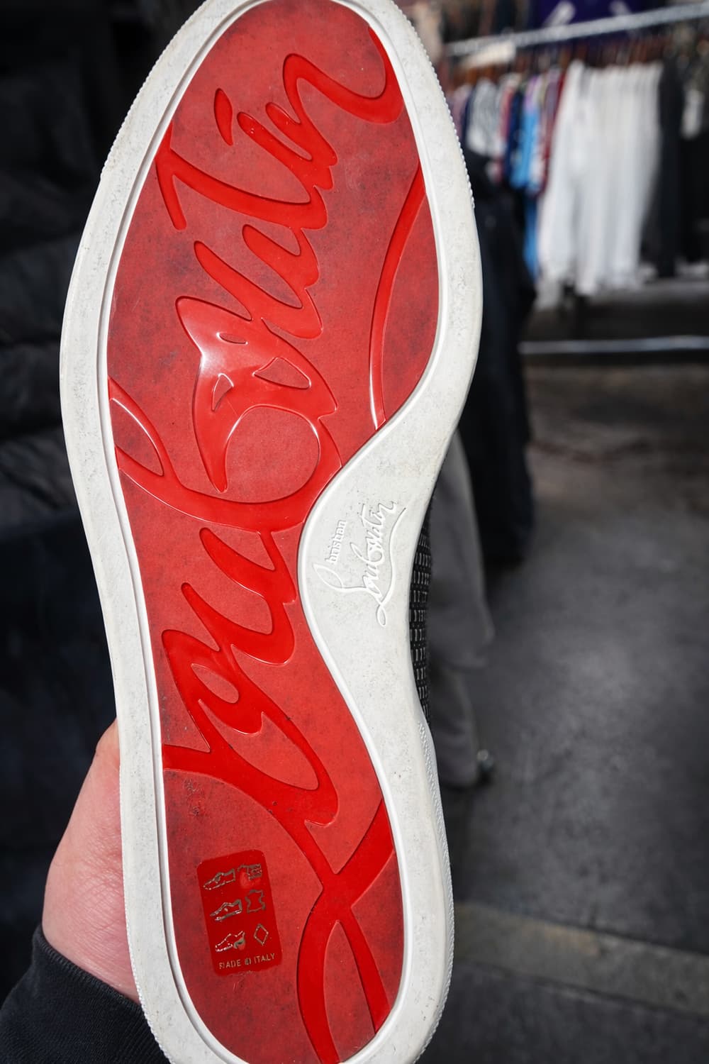 Christian Louboutin Spike Low Sneaker 41 상품이미지3