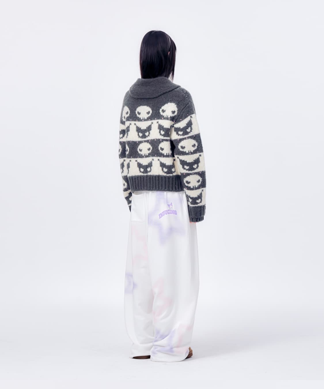 [새상품] KUROMI COWICHAN ZIP CARDIGAN 상품이미지5