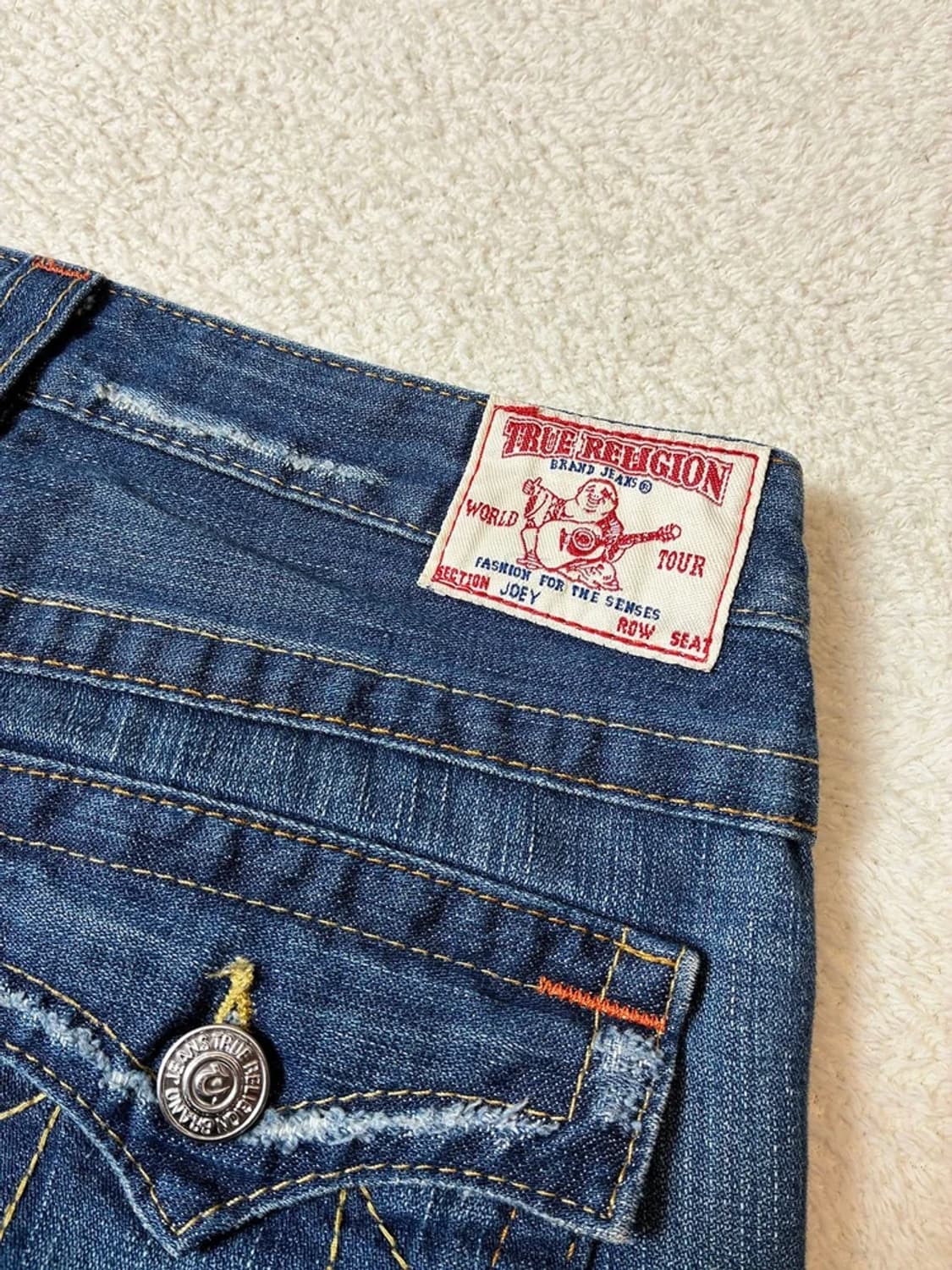 트루릴리젼 00s USA 로우 라이즈 부츠컷 데님 팬츠 PN7005 상품이미지8