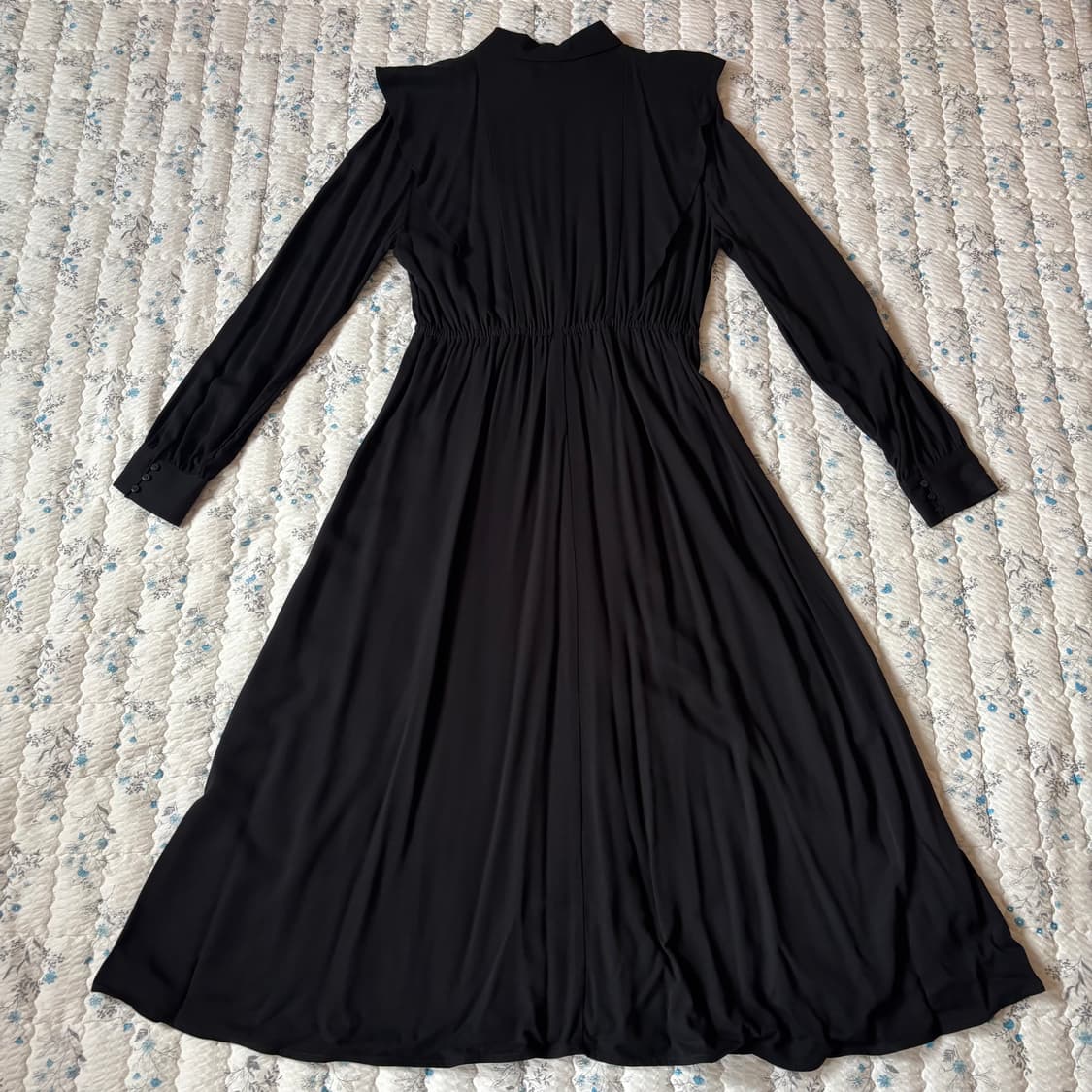 h&m 에이치앤엠 플라운스 디테일 셔츠 드레스 (새상품) 상품이미지6