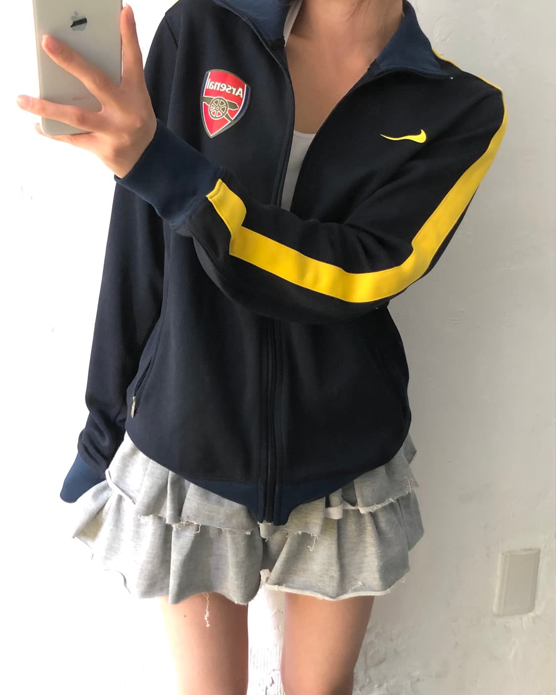 Nike 나이키 네이비컬러 아스날 로고 트랙탑 상품이미지1