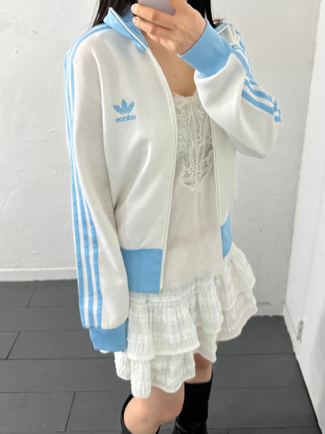 adidas buenos aires white&skyblue jersey 상품이미지3