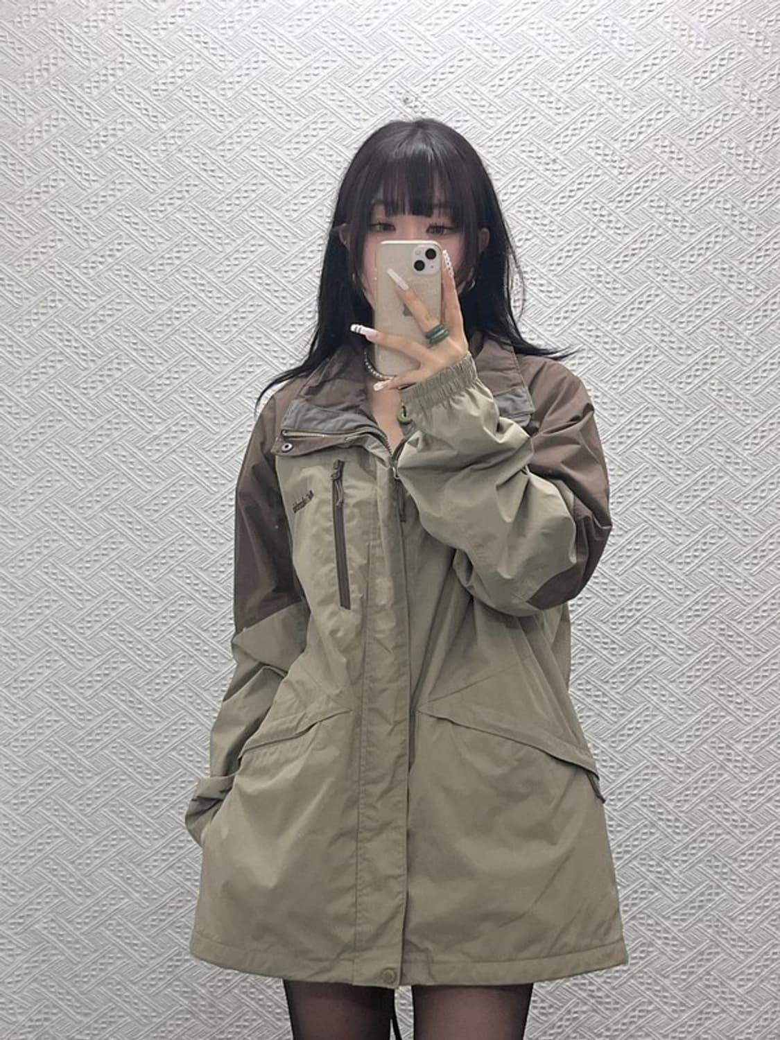 콜럼비아 USA 테크 마운틴 사파라 바람막이 자켓 L C10840 상품이미지1