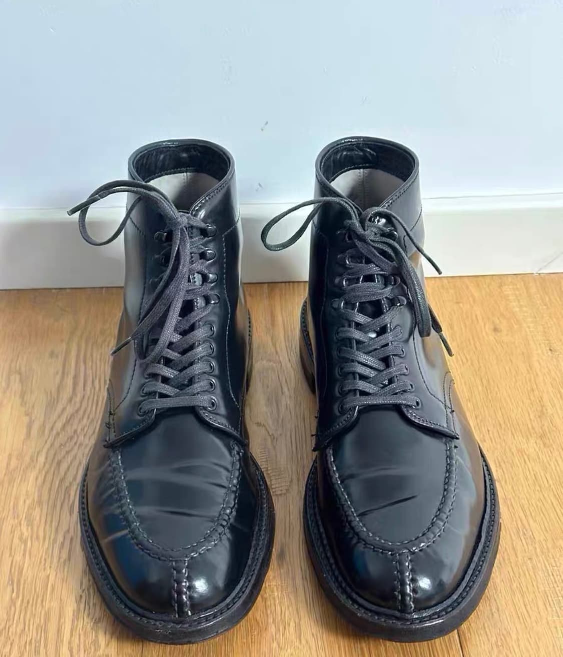 알든 탱커부츠 코도반 블랙 8.5d 상품이미지2