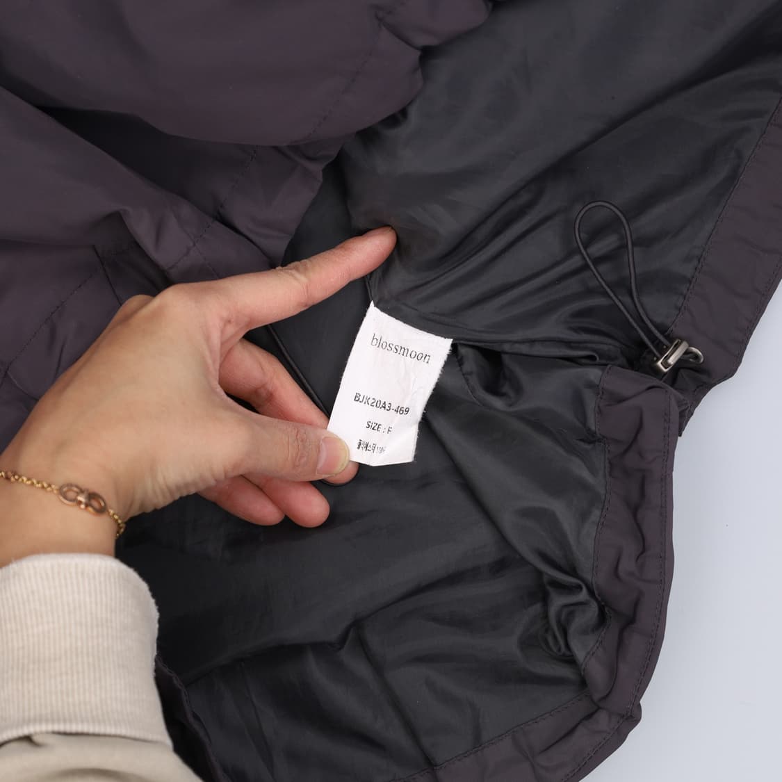 [F] 블러스문 여성 크롭야상 0108H1 상품이미지4