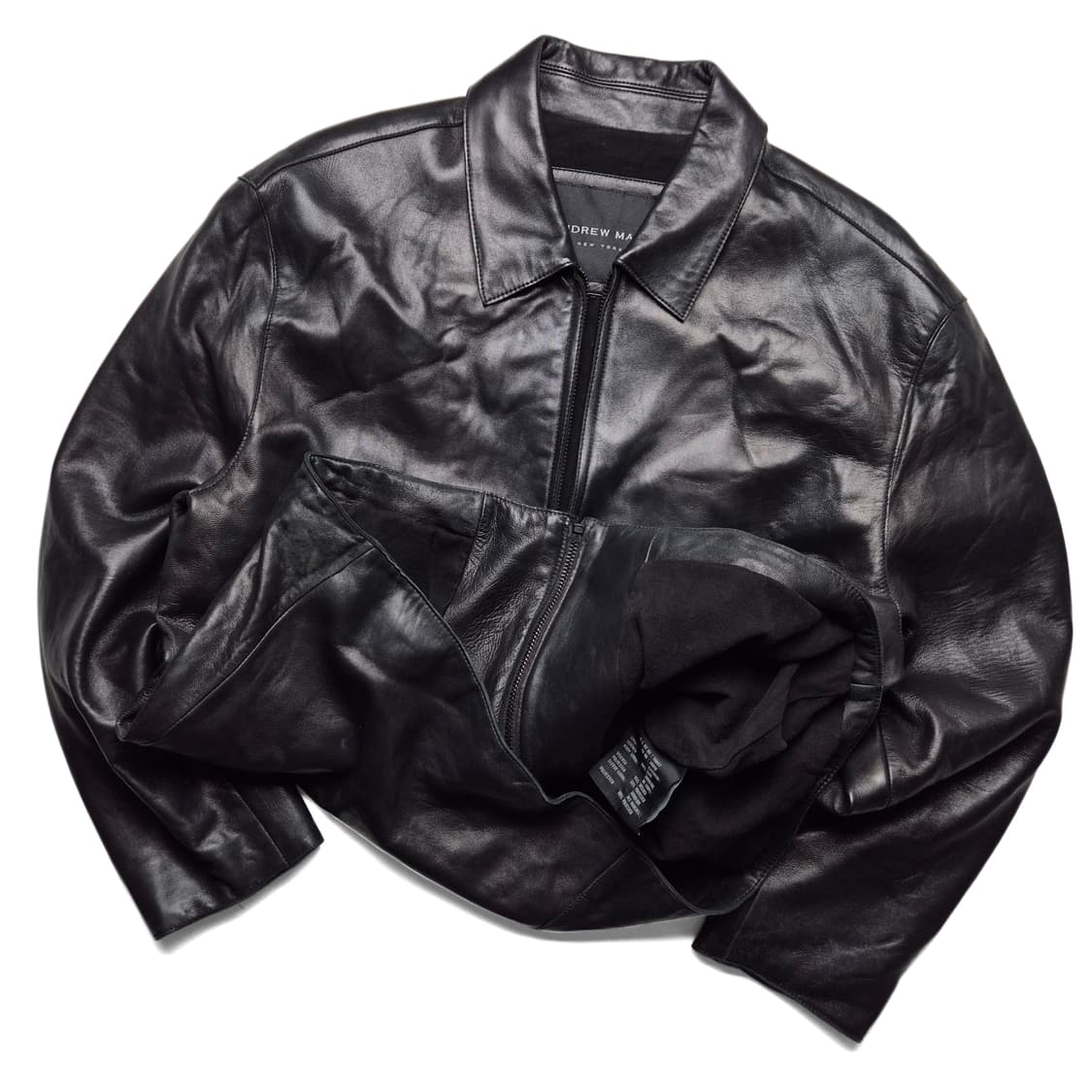 [L] 앤드류마크 싱글레더자켓 양가죽 상품이미지1