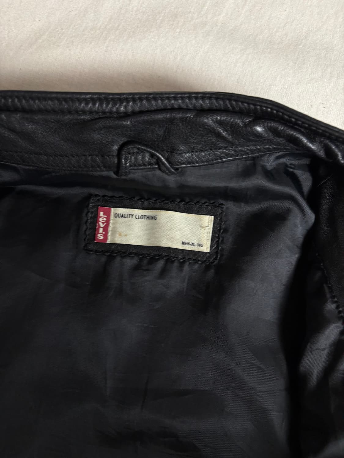 Levis 리바이스 천연가죽 자켓 L 상품이미지4