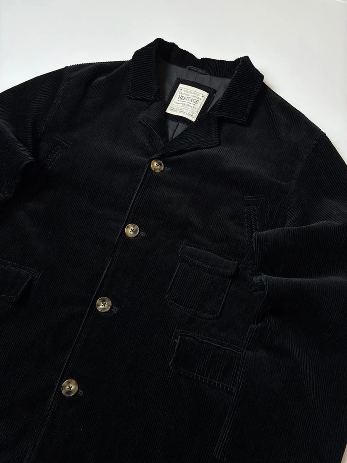 CLOTHINGCOMPANY HERITAG 코듀로이 체스터코트PN8288 상품이미지2