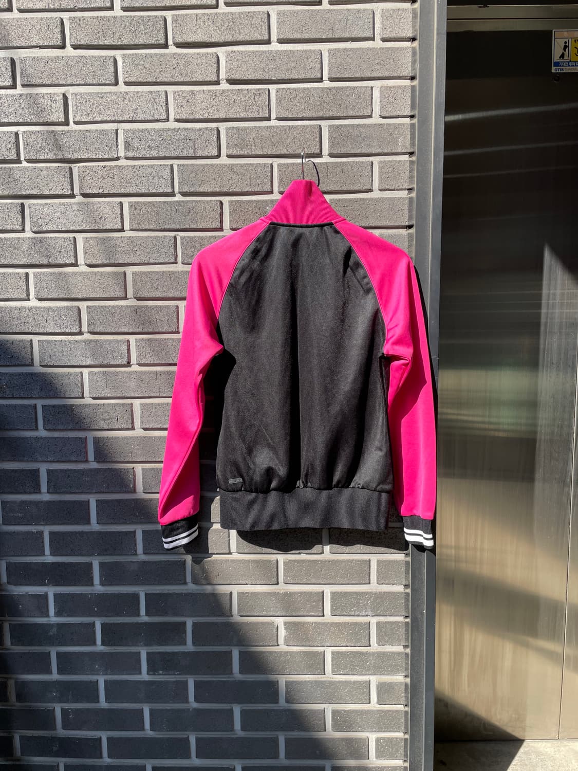 Puma 퓨마 로고 트랙 자켓 블랙 핑크 상품이미지6