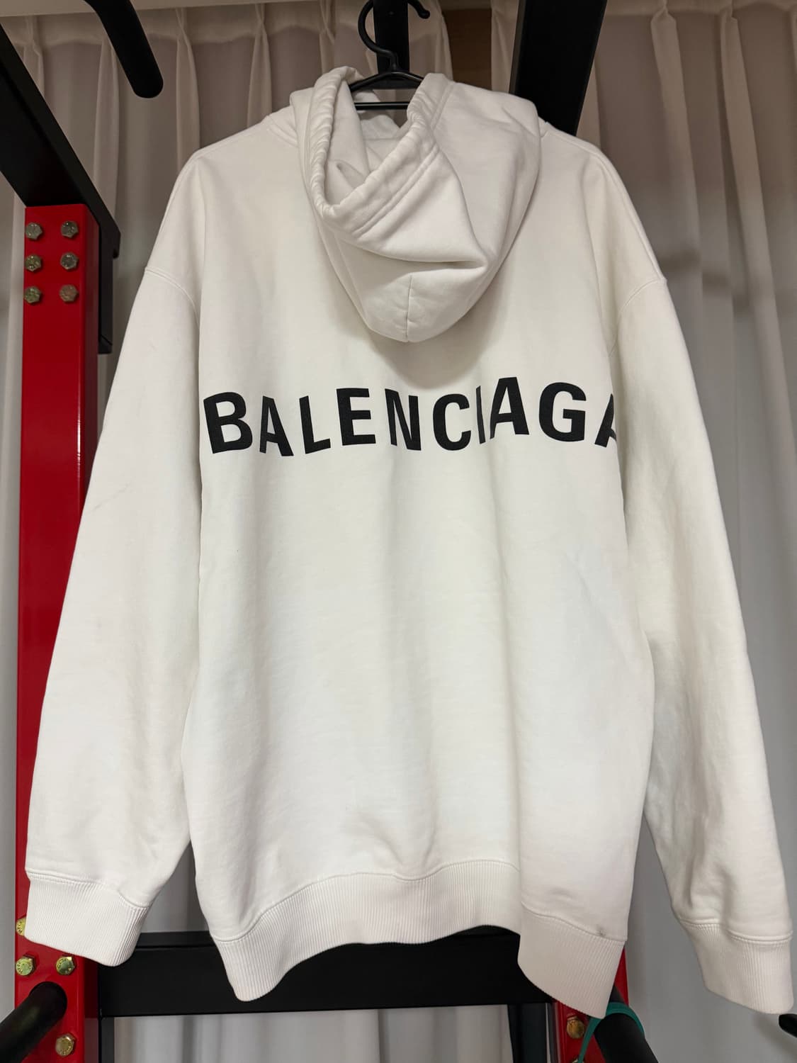발렌시아가 백로고 후드티 상품이미지1