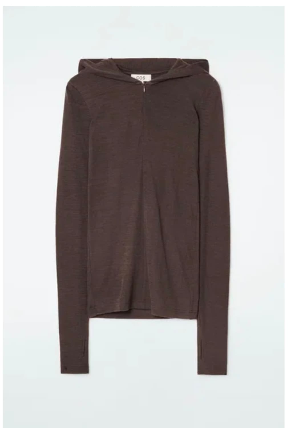 코스 하프 집업 니트 후드 롱슬리브 상품이미지1