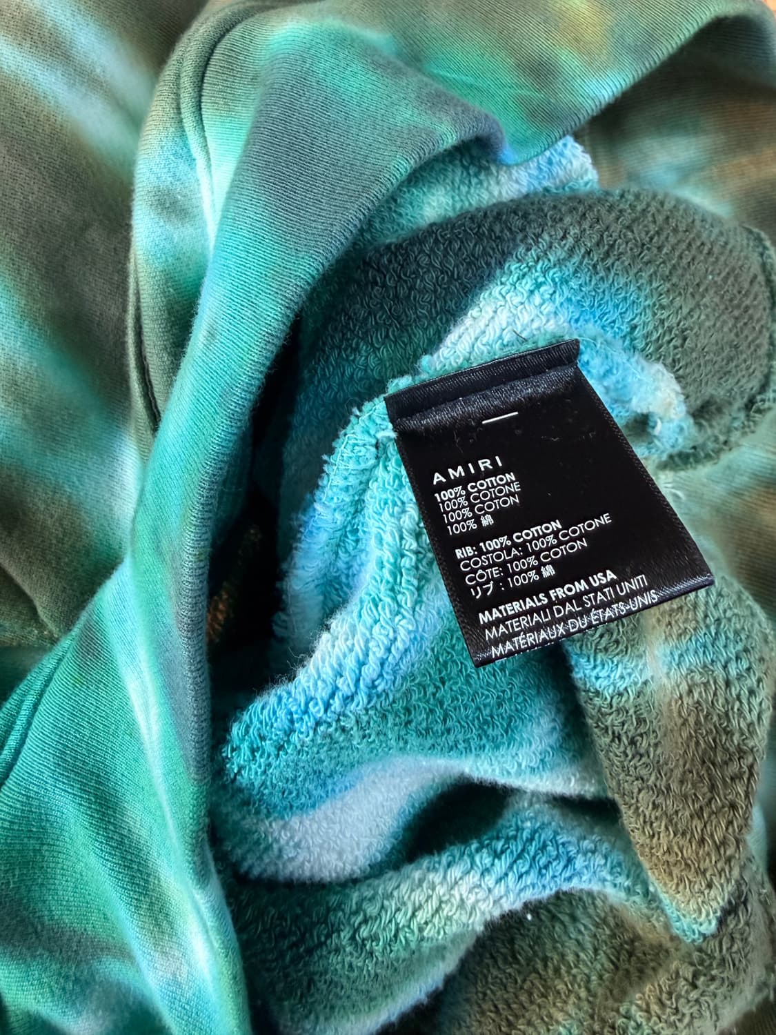 M/ 아미리 타이다이 멀티컬리 스웻 후드티 상품이미지9