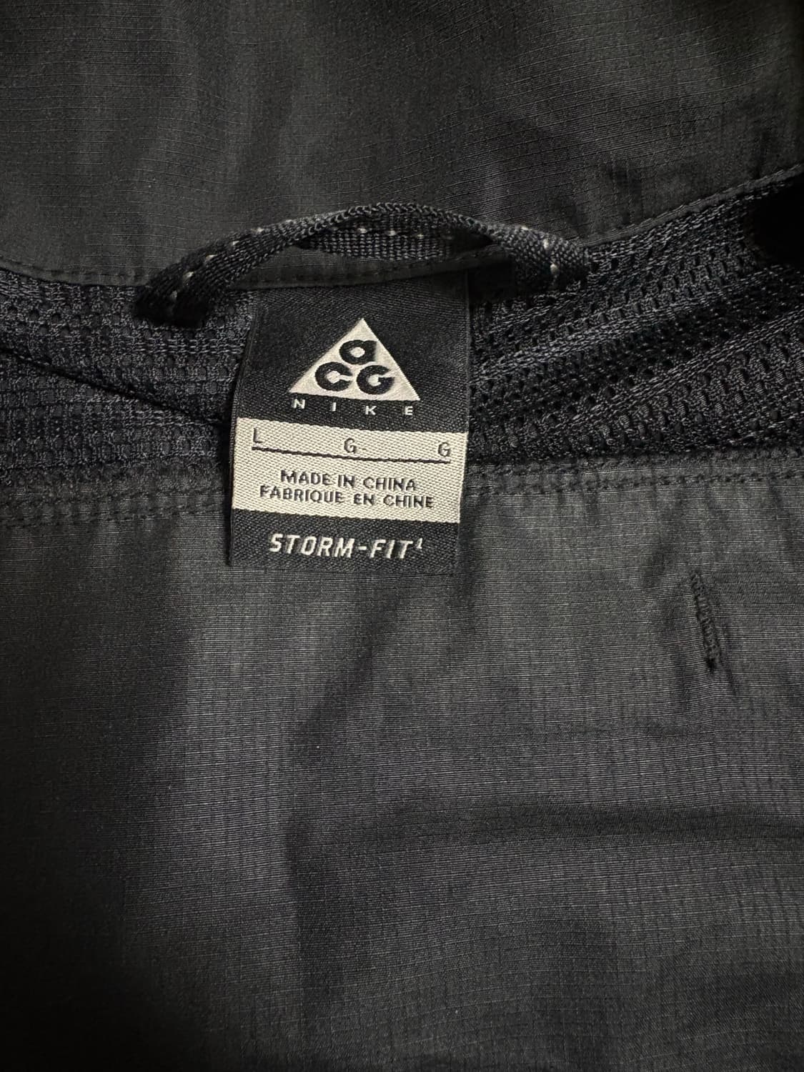 나이키 ACG 스톰핏 바람막이 블랙 L 상품이미지4