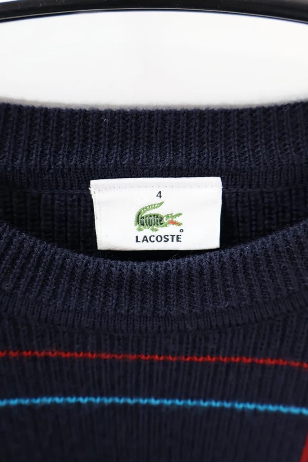LACOSTE Japan Wool Check Knit 상품이미지5