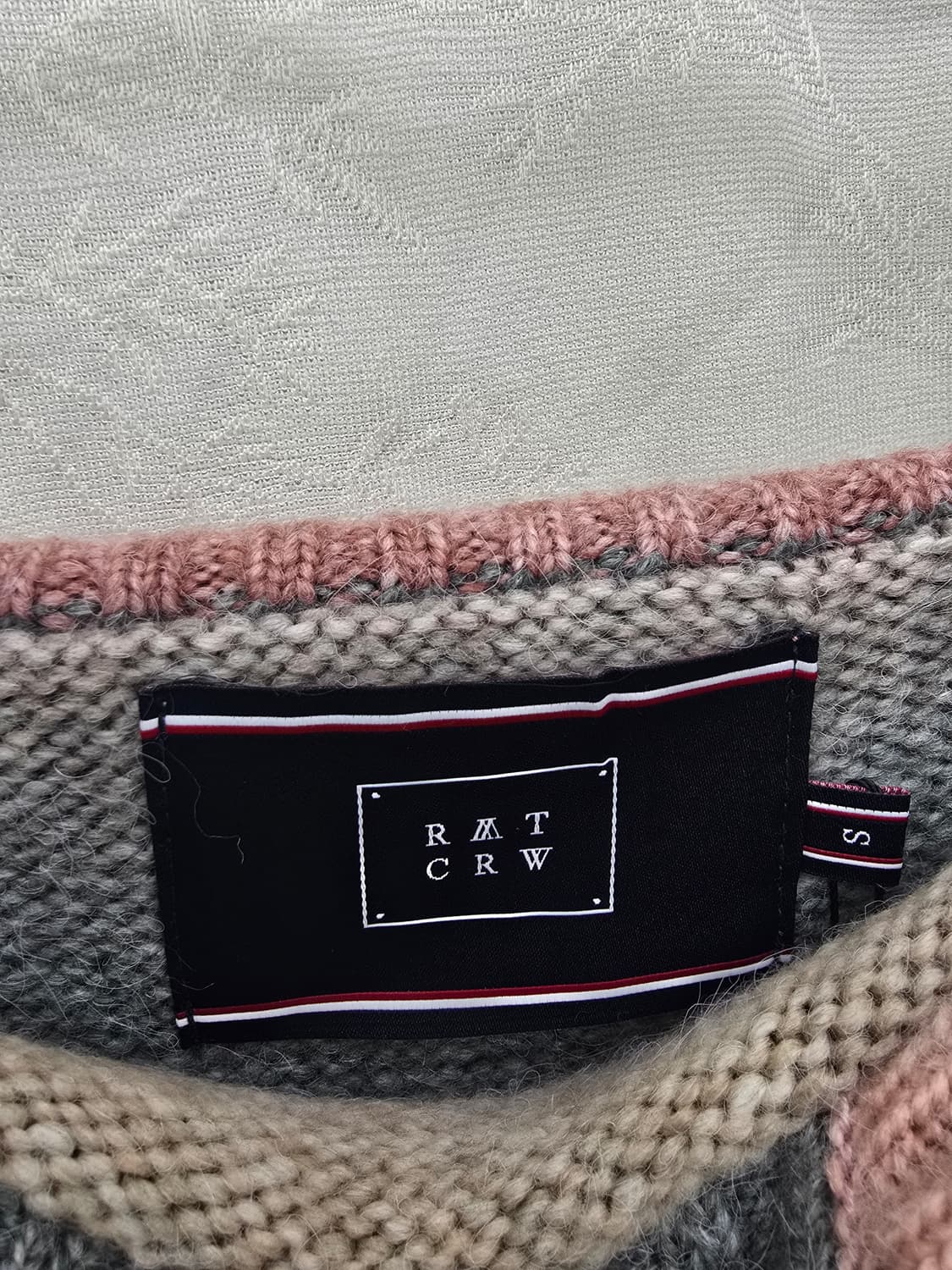 RMTCRW 그라데이션 니트 드레스 S 핑크 상품이미지7