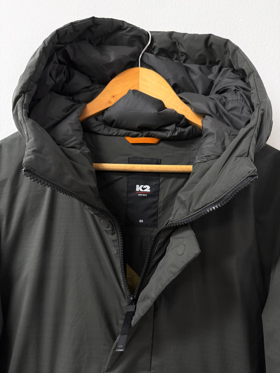 85사이즈 K2 씬에어 바이브 구스다운 수지 패딩 상품이미지4