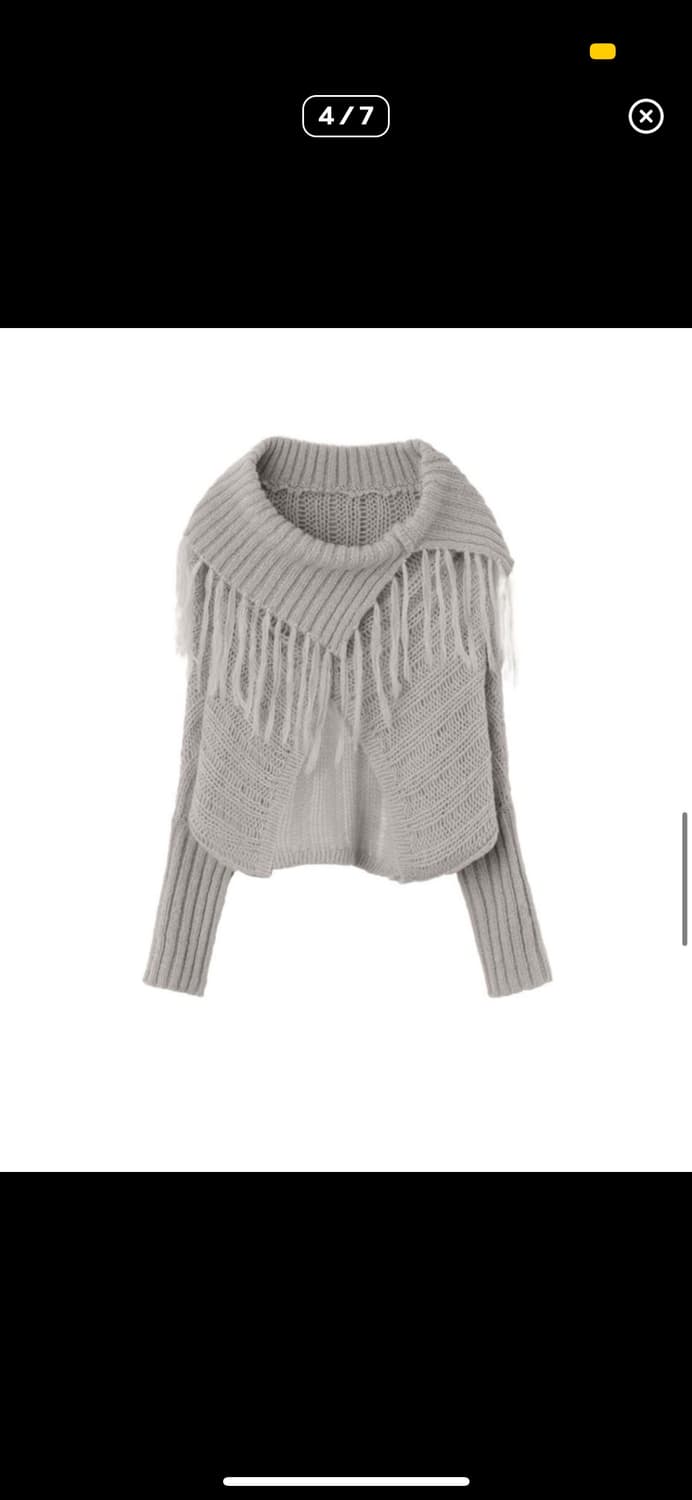 Sculptor upside down two way knit 투웨이 니트 상품이미지4