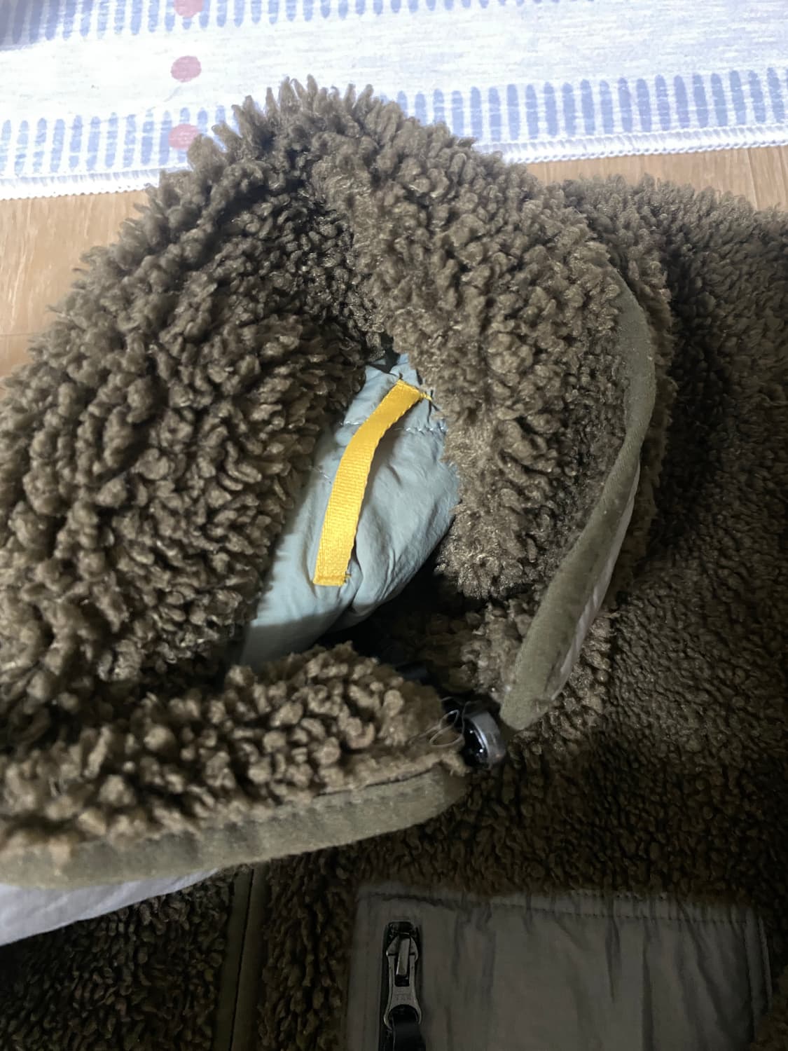 하이드아웃 롱후리스 카키 2사이즈 상품이미지5