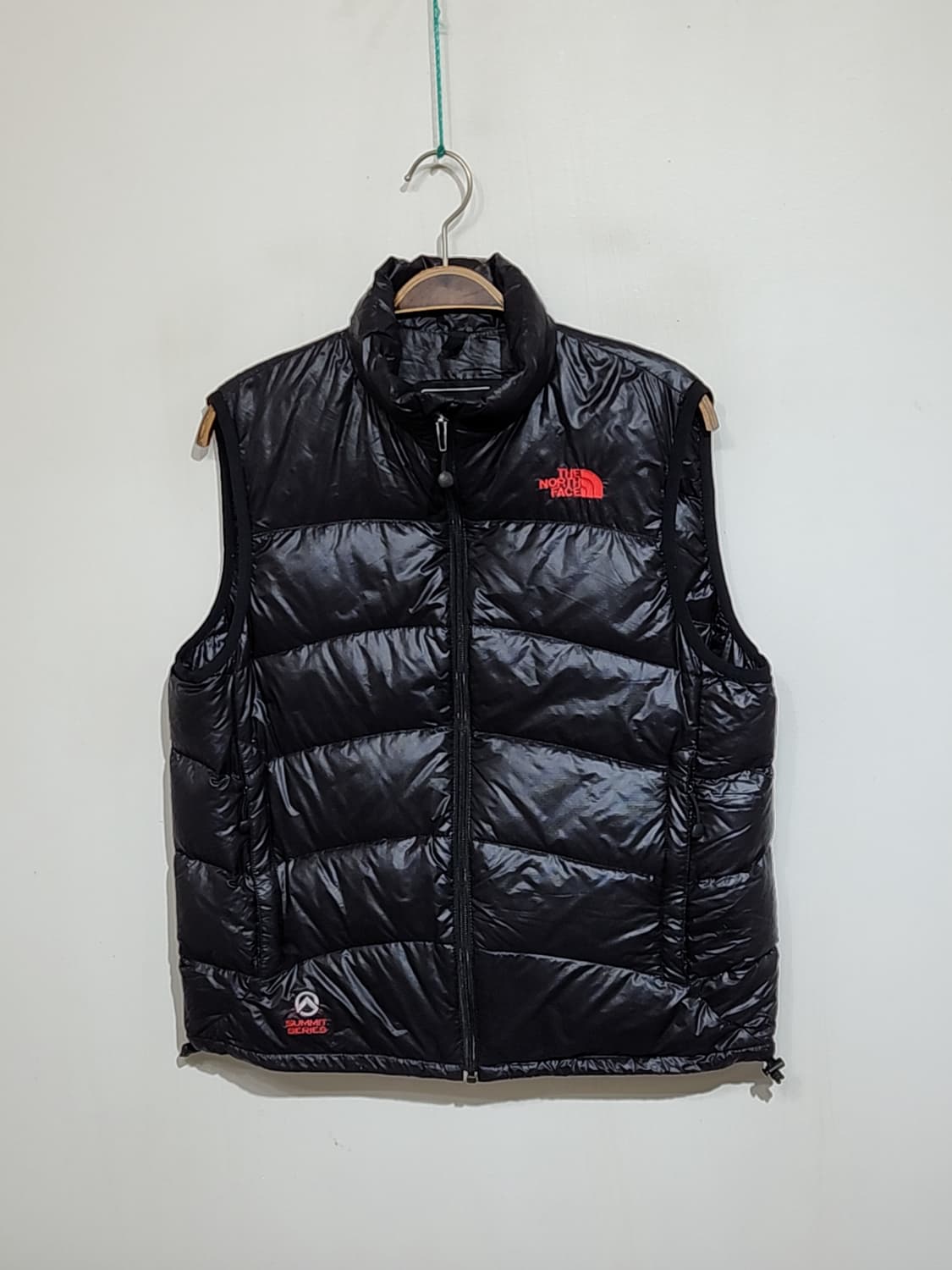 (L) 노스페이스 오리털 패딩조끼 블랙 서밋시리즈 다운 베스트  상품이미지1