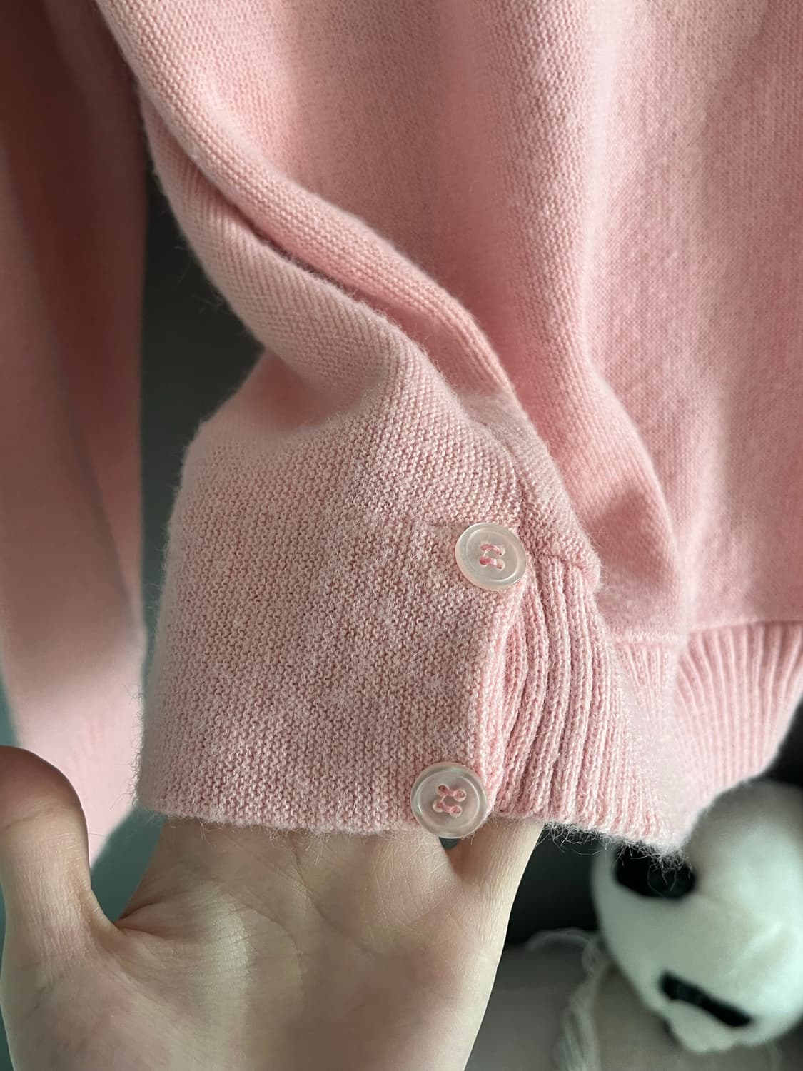 라코스테 핑크 가디건 상품이미지5