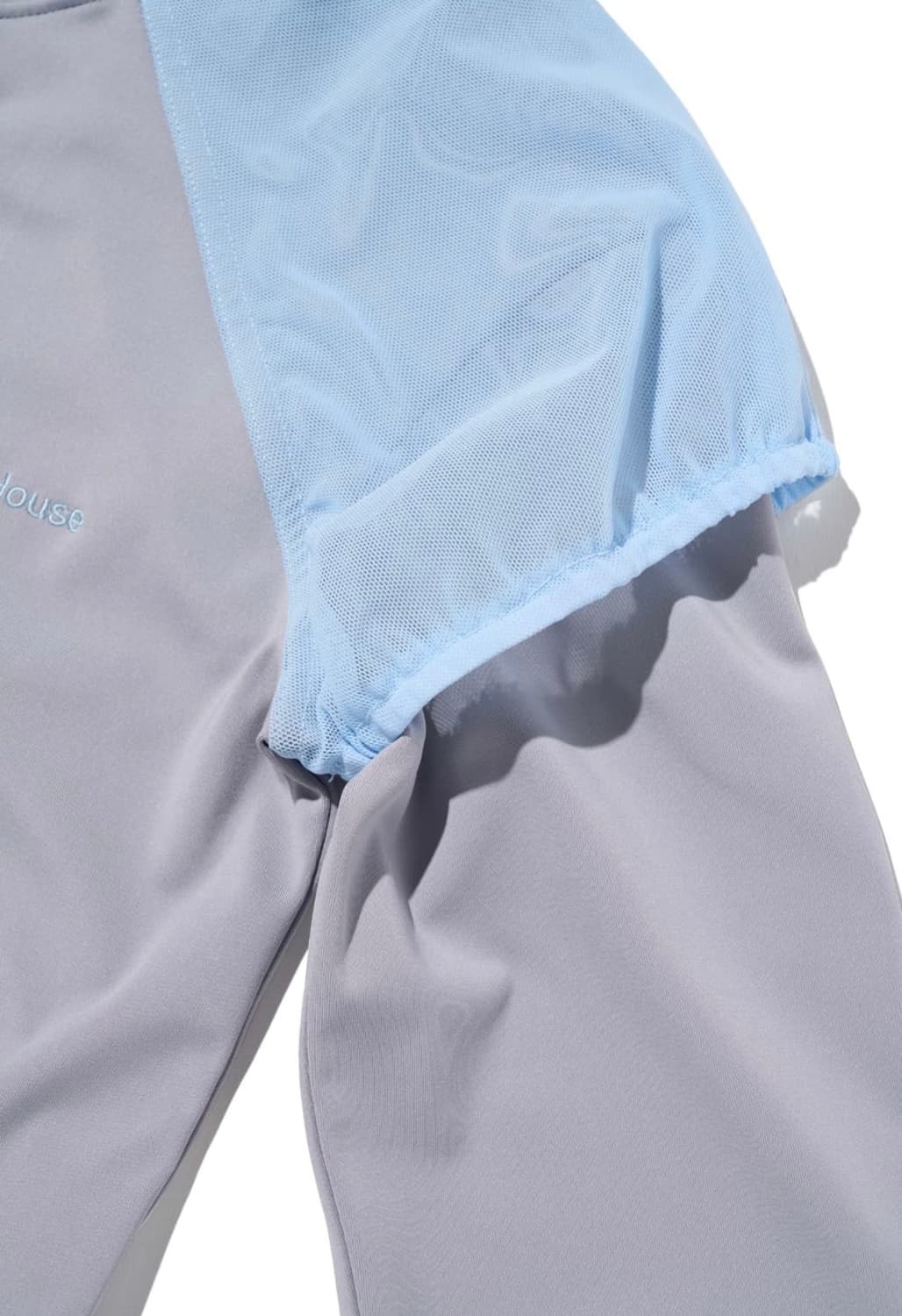 미스치프 메쉬 터틀넥 집업 상품이미지4