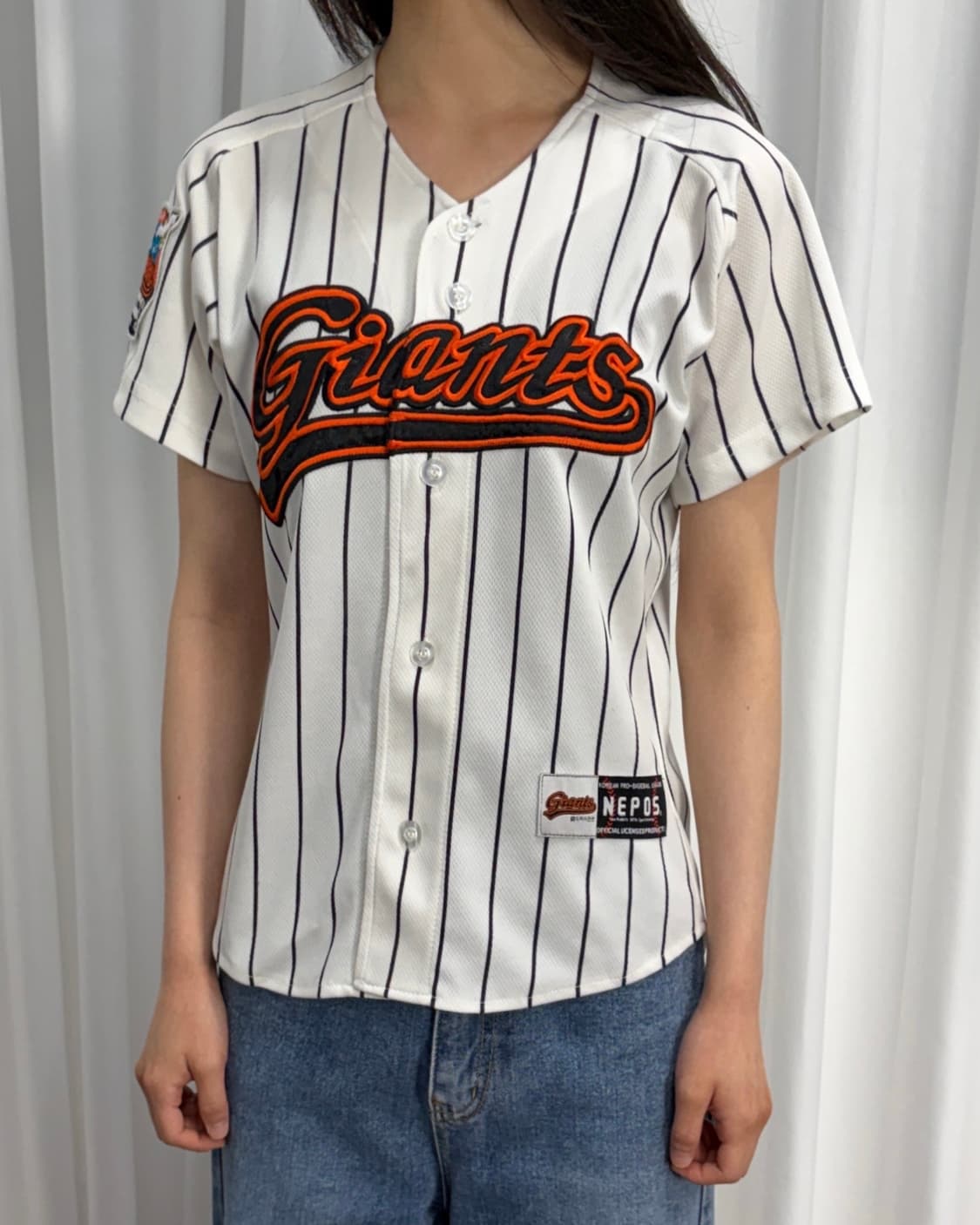 [9호]롯데자이언츠 네포스 강민호 47번 야구 유니폼 상품이미지1