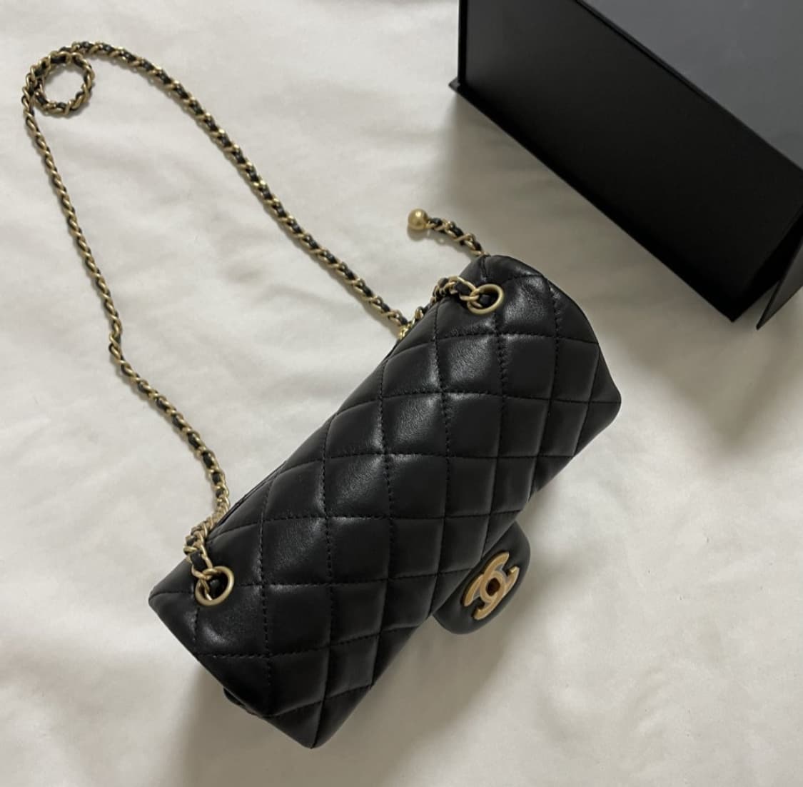 (정품)샤넬 골든볼 뉴미니 가방  급처! 상품이미지6