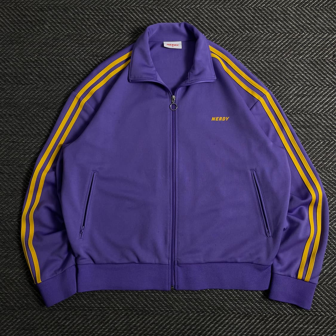 널디 루즈핏 퍼플 트랙탑 져지 y 3856 상품이미지2