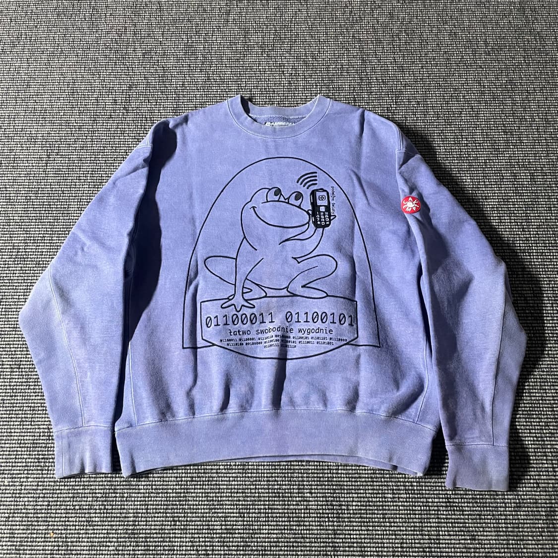 카브엠트 개구리 맨투맨(L) 상품이미지1