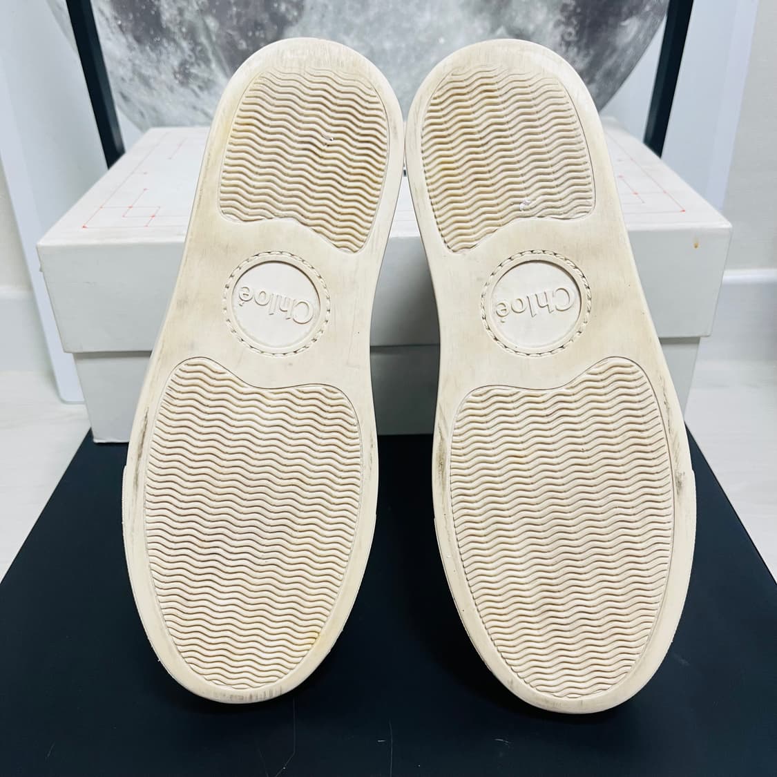 정품 37) 끌로에 로렌 밴드 스니커즈 235~240 상품이미지5