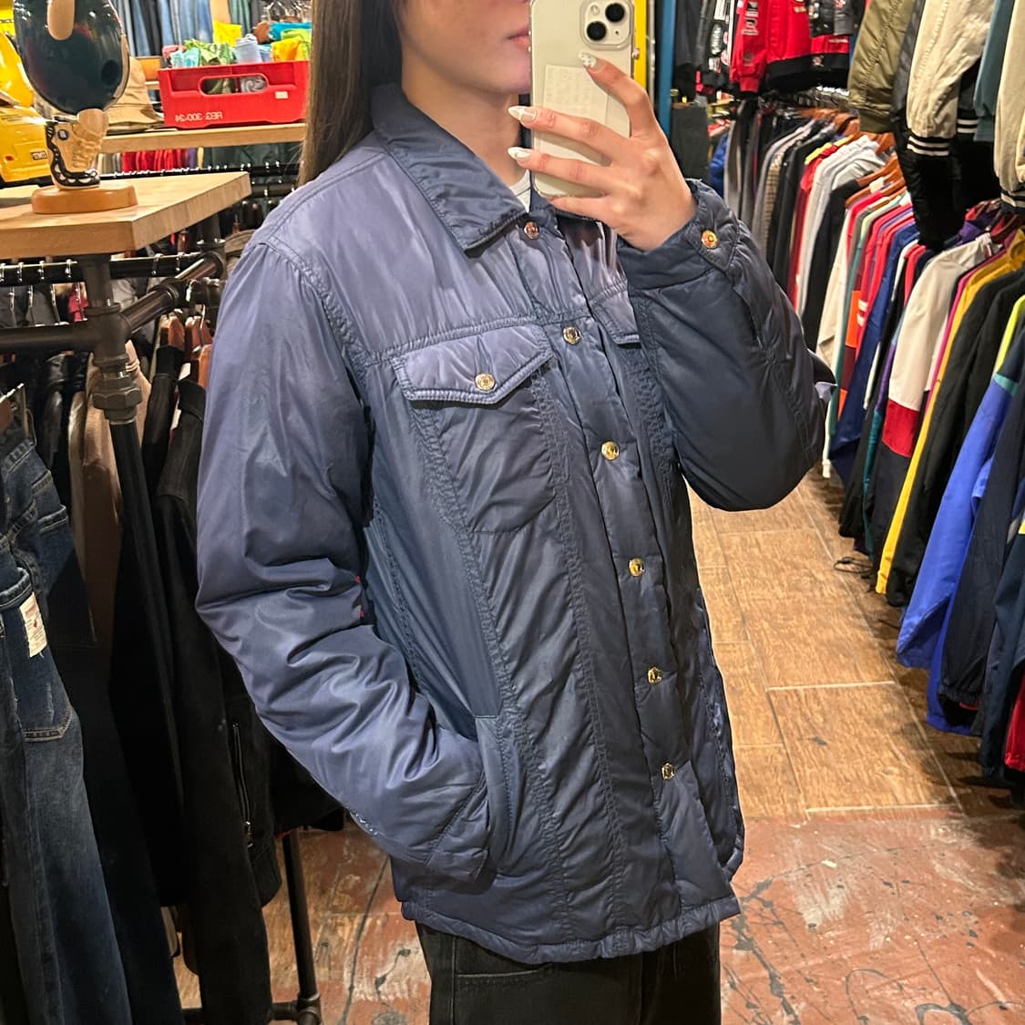 [HI] 리바이스 숏패딩 네이비 상품이미지3