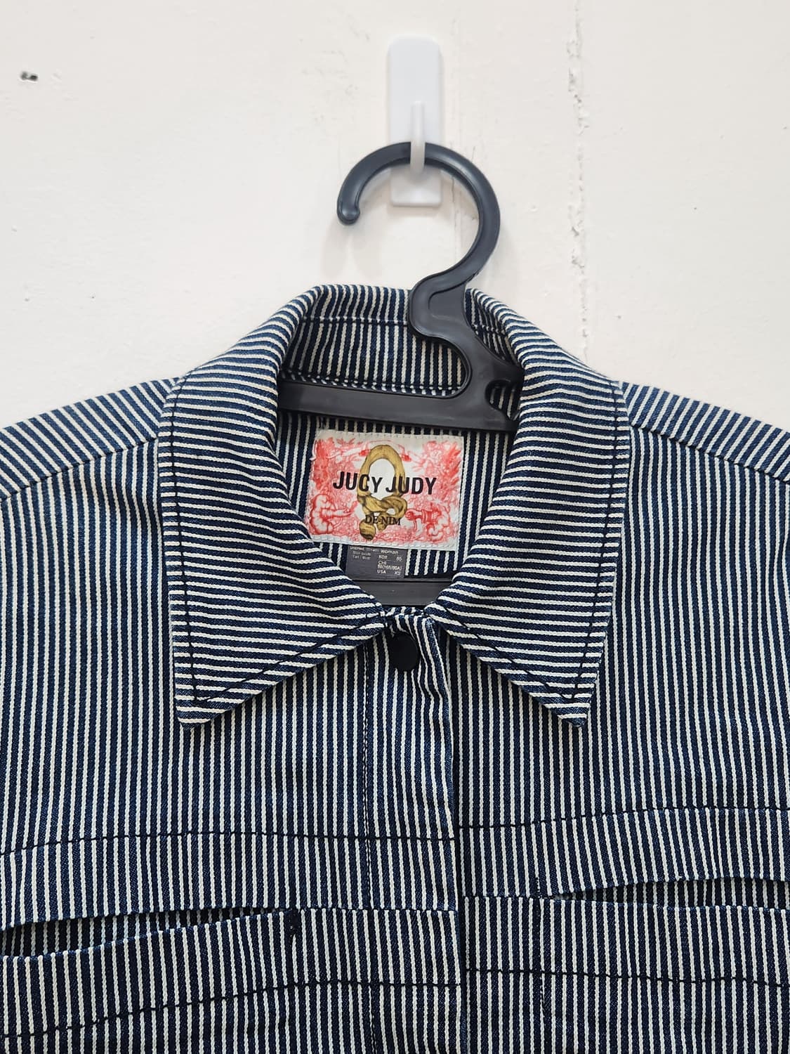 [85] 쥬시쥬디 스트라이프 네이비 코튼 점퍼 85사이즈 상품이미지3