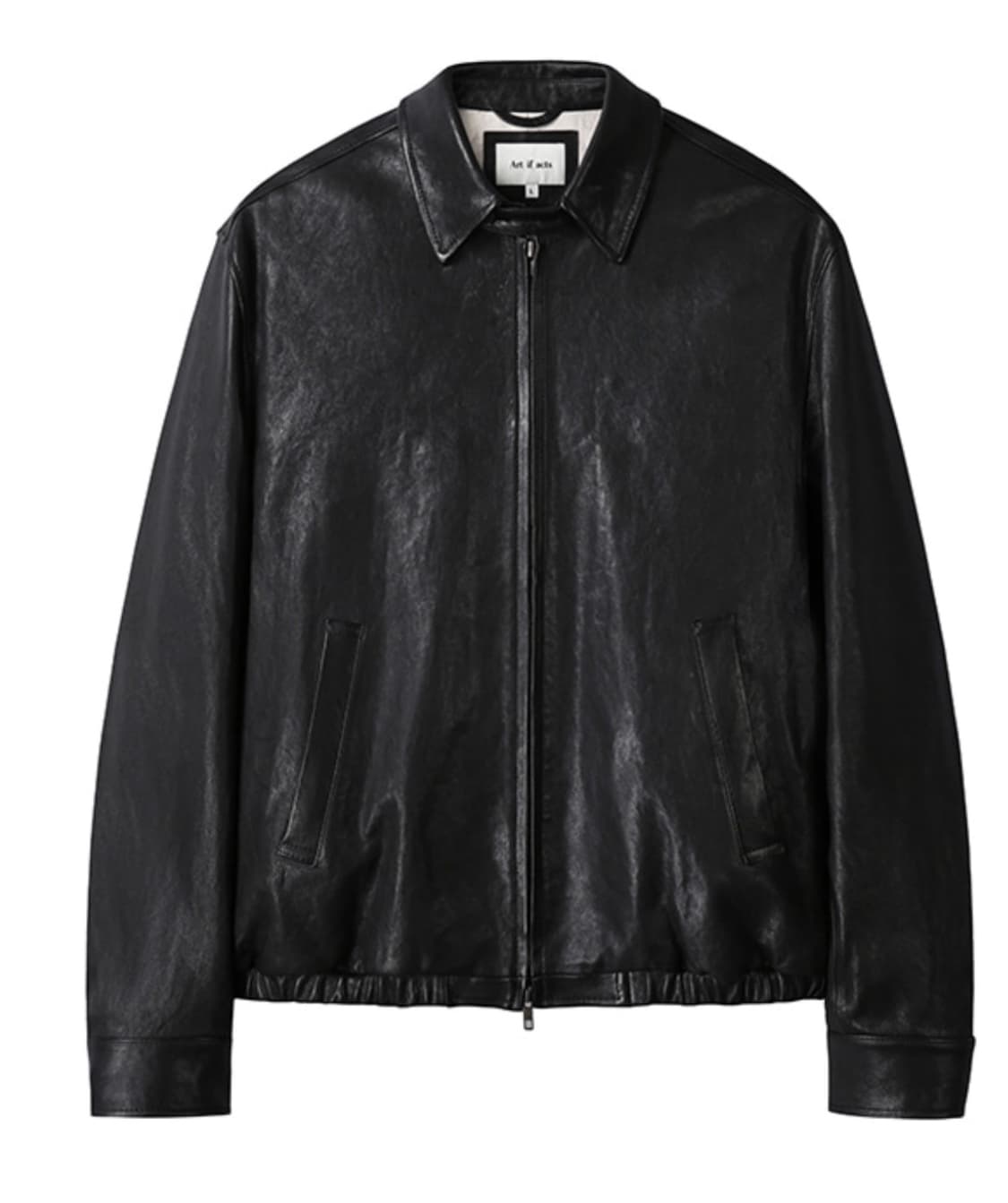 [L]아트이프액츠 가죽 레더 스윙자켓 상품이미지1