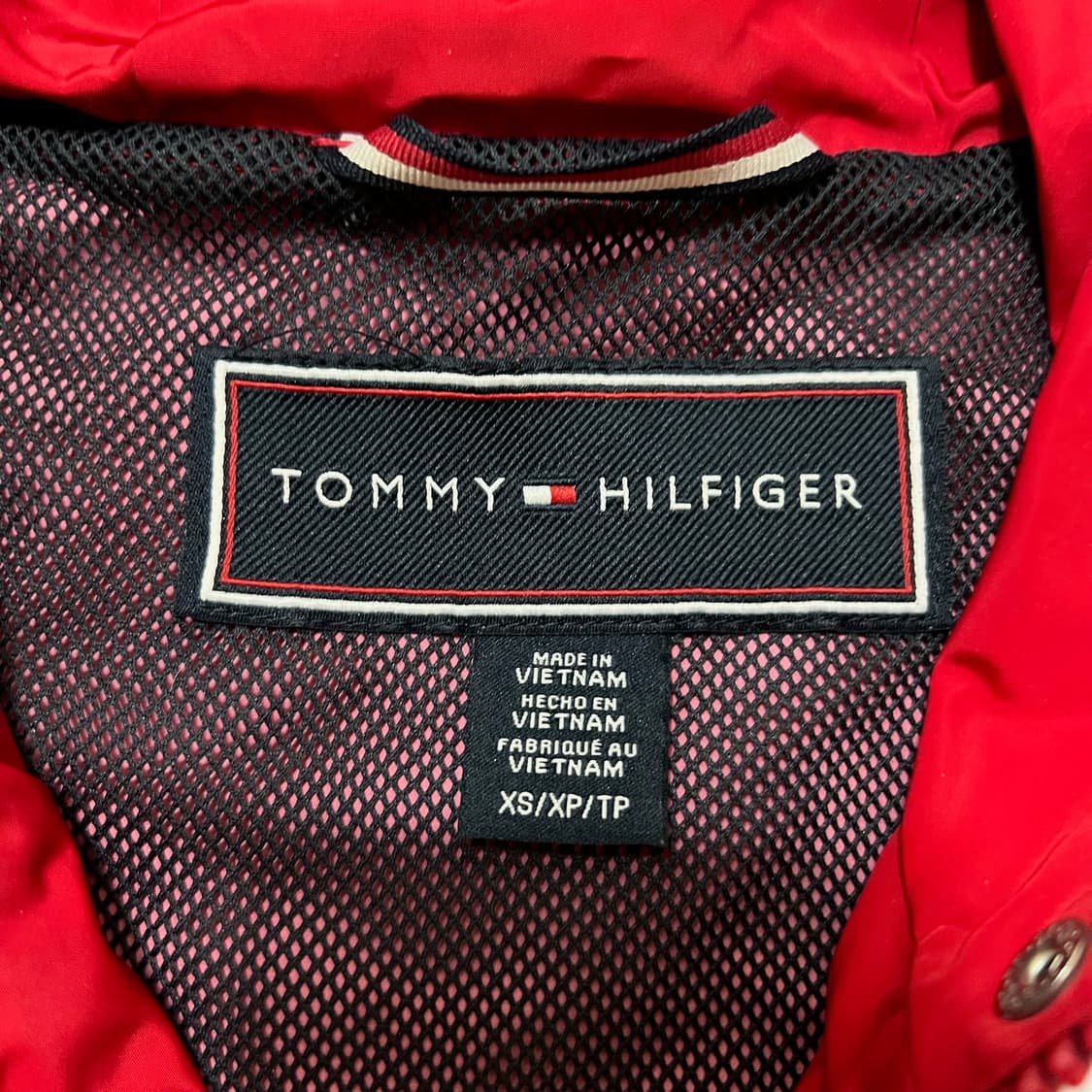 타미힐피거 빅로고 아노락 바람막이 XS/85  상품이미지5