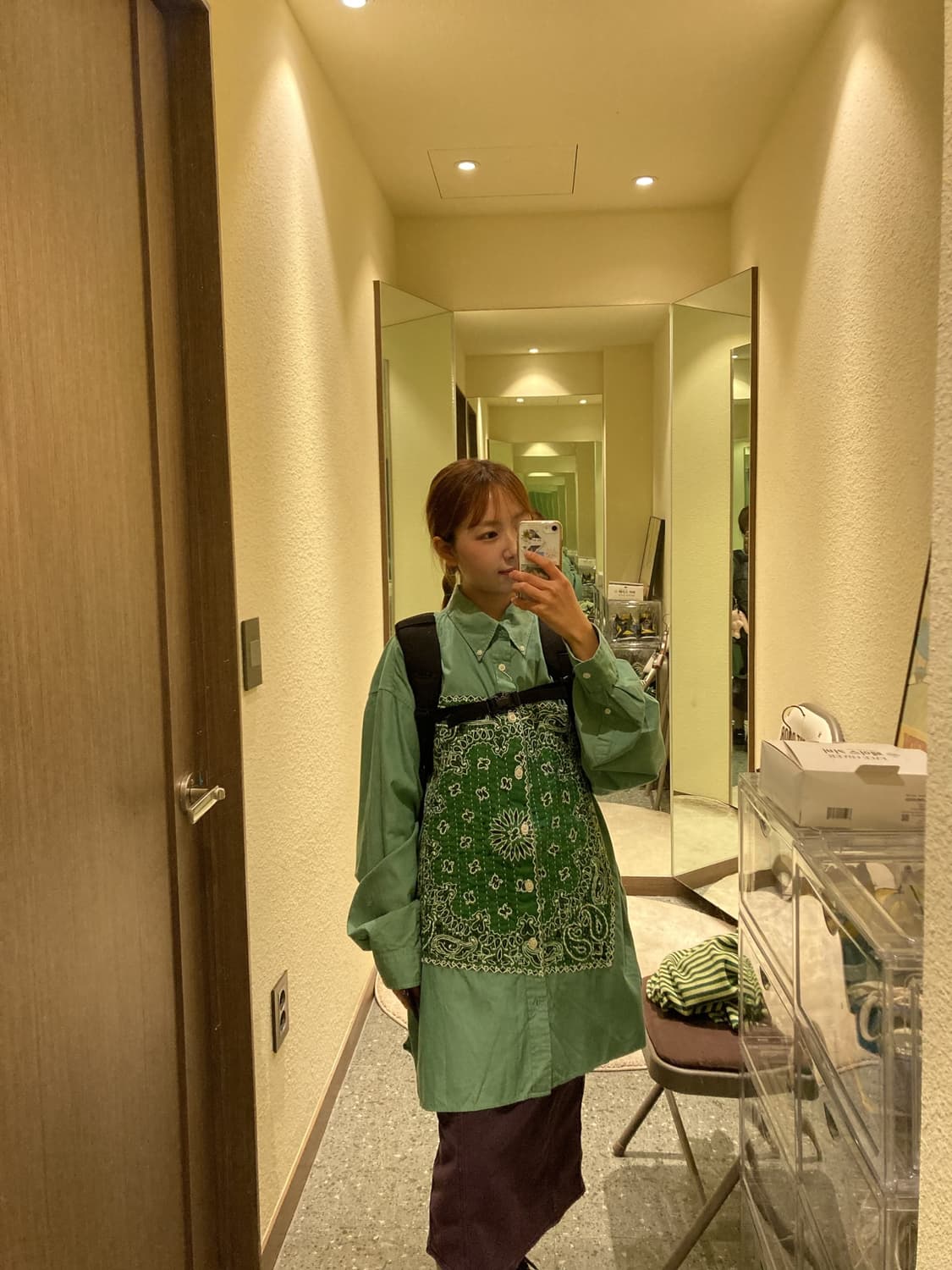 리메이크 반다나 셔츠 상품이미지6